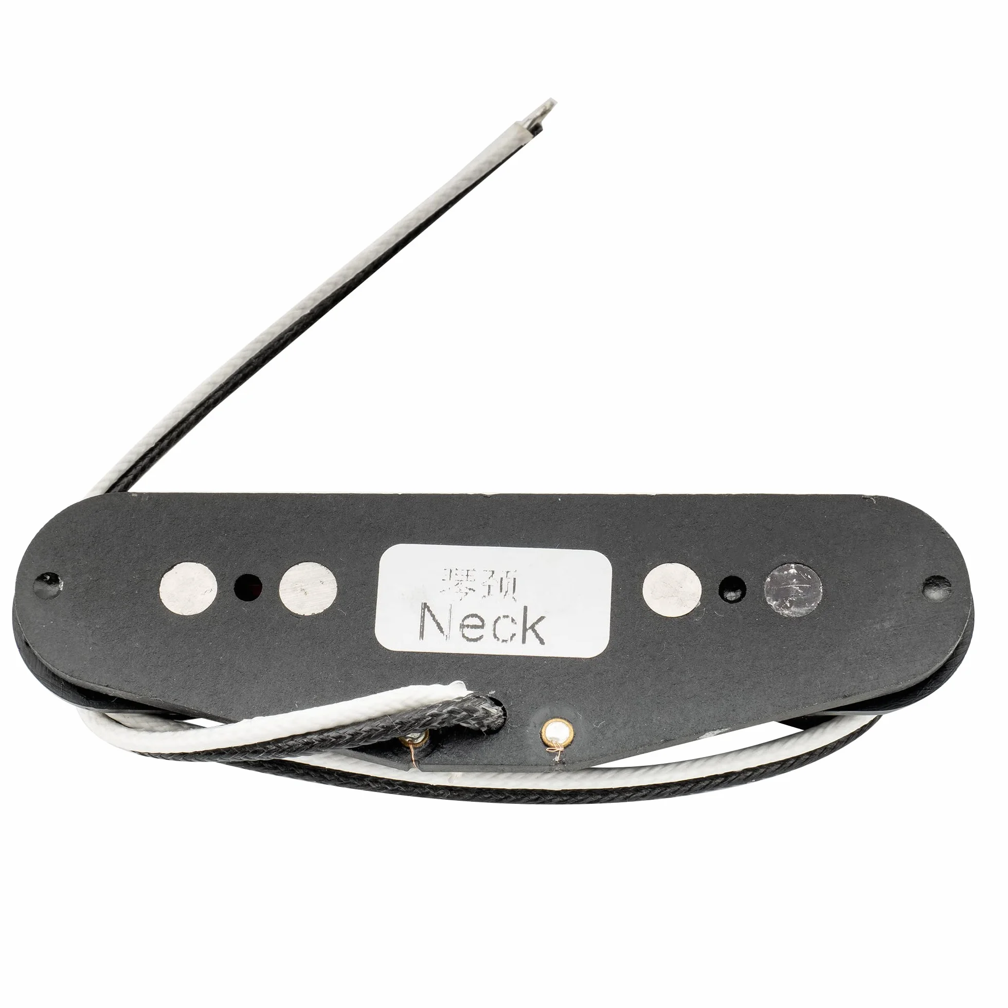 Wilkinson Seria M High Output Alnico 5 Przetwornik Single Coil Strat Neck do Gitary Elektrycznej Stratocaster, Czarny