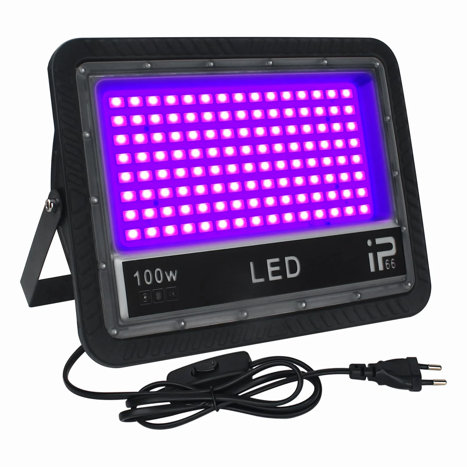 CREATESTAR UV Black Light 100W 2 LED 395-405nm IP66 TJ-100W