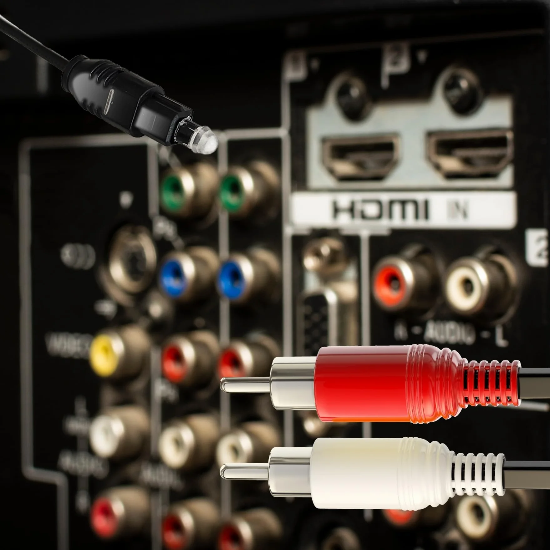 Retoo Konwerter cyfrowo-analogowy Adapter koncentryczny Konwerter DA Optyczny na Jack 3,5 mm RCA RCA Audio Stereo Converter Adapter Toslink SPDIF Koncentryczny z zasilaczem 5 V Czarny