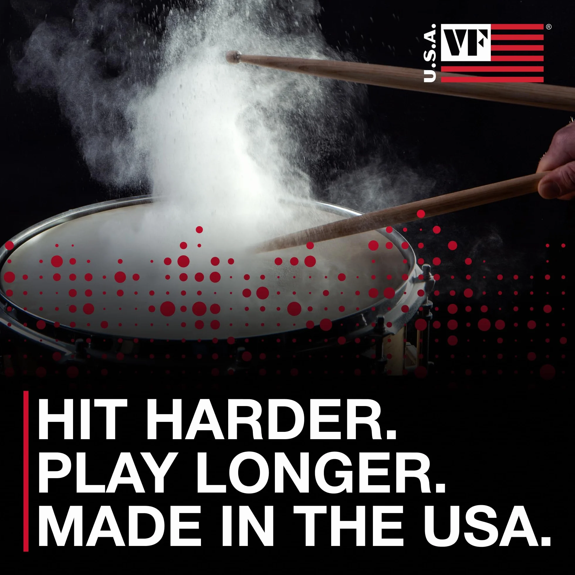Vic Firth Corpsmaster Signature John Mapes Multi-Tenor Sticks Pałki perkusyjne