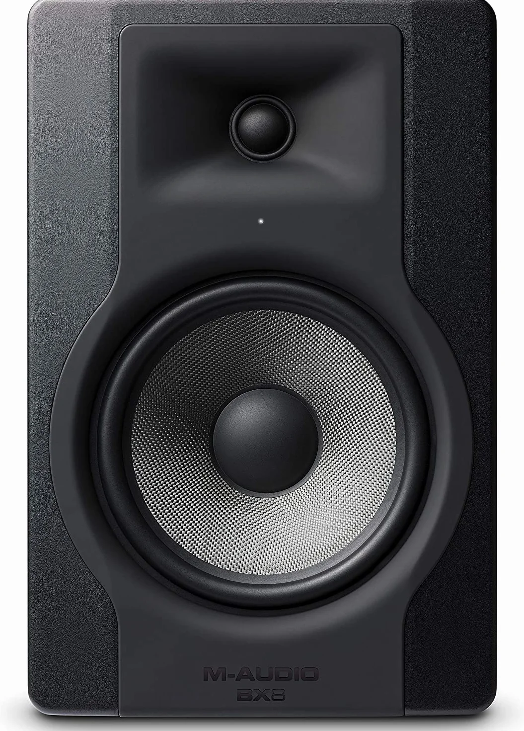 M-Audio BX8 D3 - Profesjonalny 2-drożny 8-calowy aktywny monitor studyjny do produkcji i miksowania z wbudowaną regulacją przestrzeni akustycznej