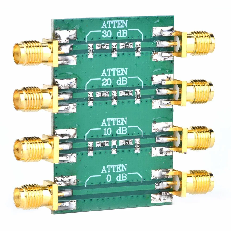 Tłumik RF, Stały Tłumik DC-4,0 GHz Tłumik Częstotliwości SMA z podwójną głowicą żeńską 50 Ω