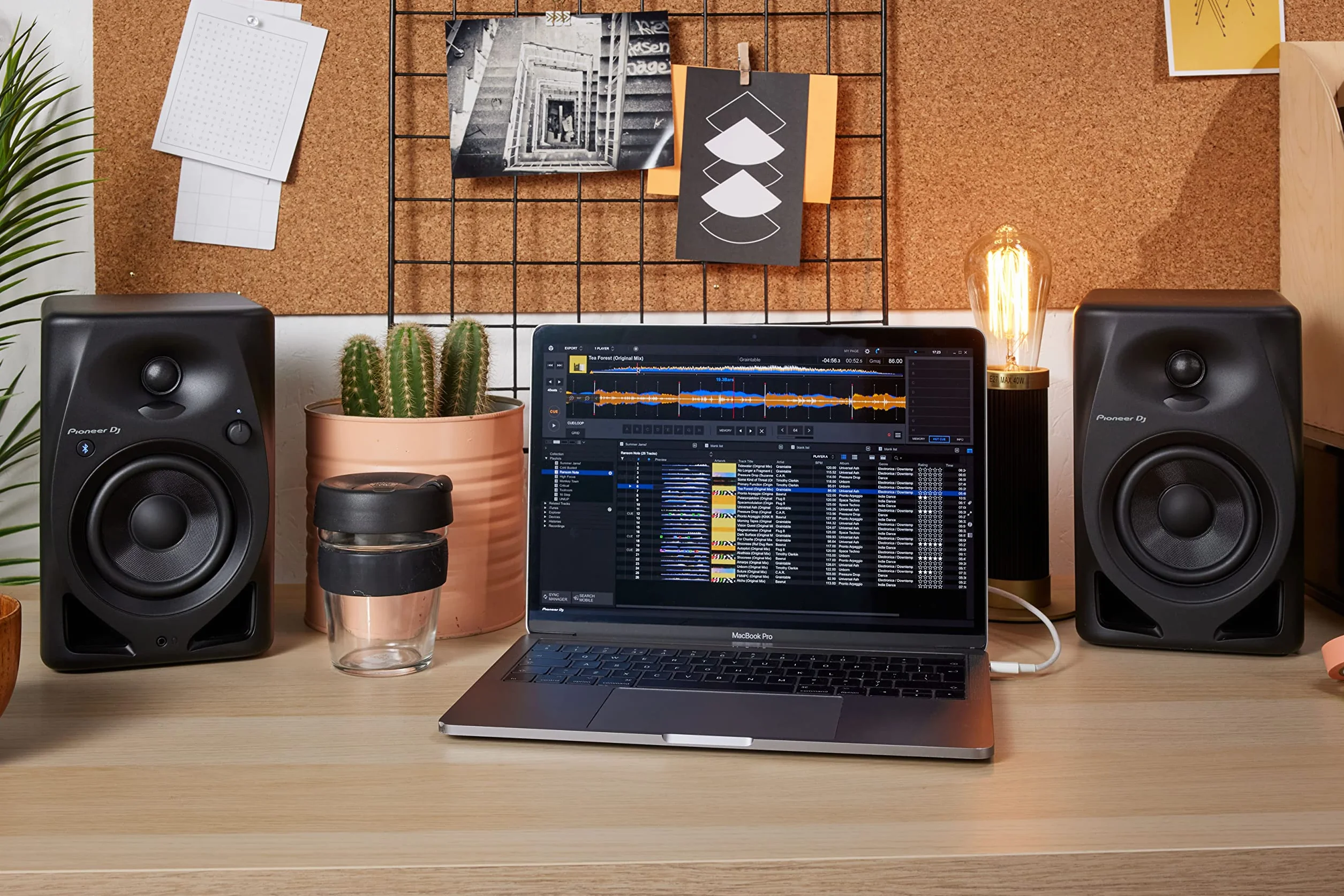 Pioneer Dj Dj Dm-40D-Bt Głośniki, Czarny, 4''