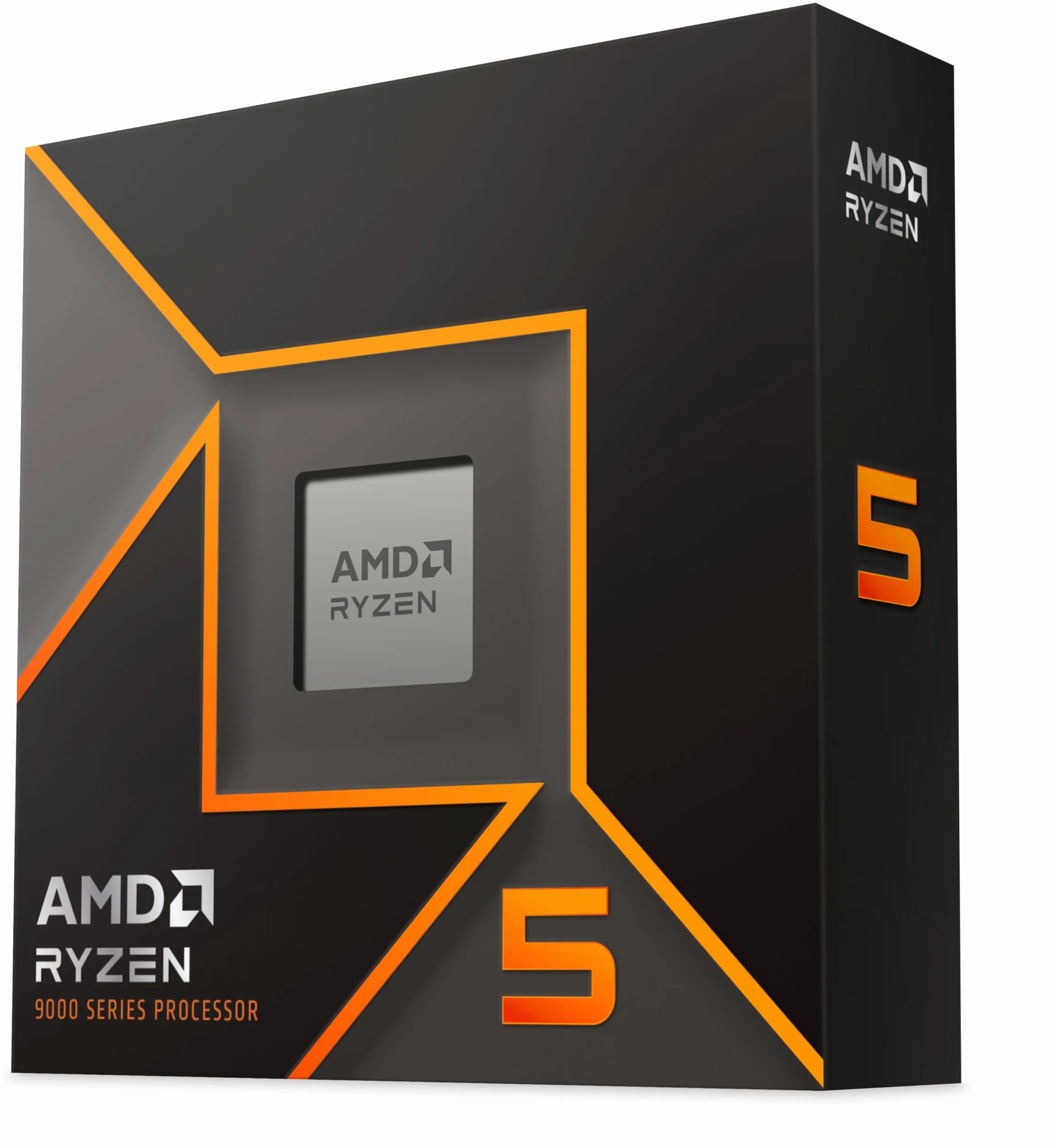 Procesor AMD Ryzen 5 9600X (radeon graphics included, 6 rdzeni/12 wątków, 65W DTP, gniazdo AM5, 38MB pamięci podręcznej, do 5.4 GHz w trybie Max w trybie Max Boost, bez systemu chłodzenia)