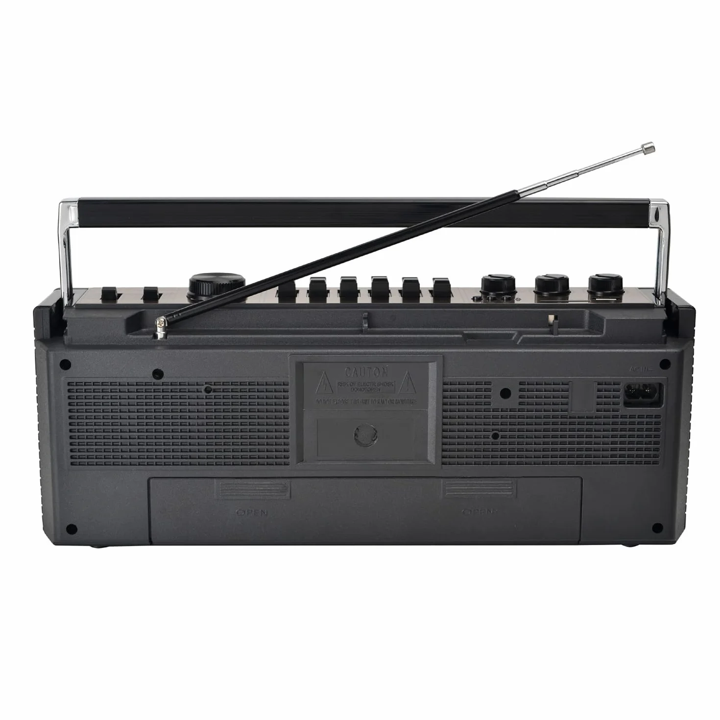 Przenośny odtwarzacz kasetowy Boom Box, magnetofon Bluetooth retro, głośnik radiowy AM/FM, na spotkania rodzinne, podróże