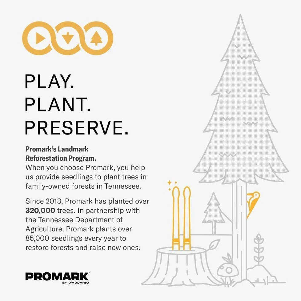 ProMark Classic Attack 5B Shira Kashi Oak Pałeczki perkusyjne, owalna drewniana końcówka, kup 3 pary, otrzymaj 1 gratis
