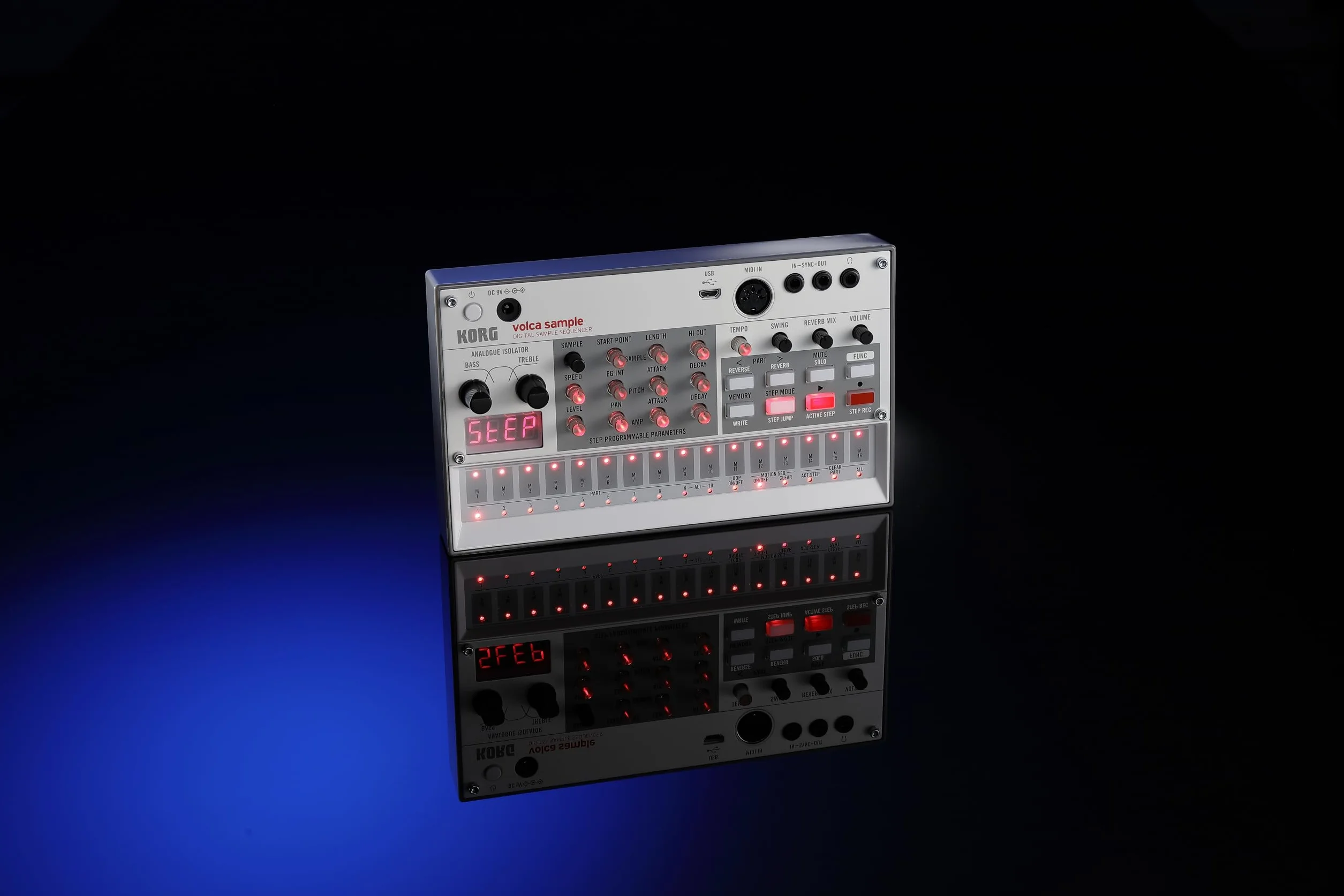 Korg Sampler, Szary, 19,3 x 11,4 x 4,3 cm