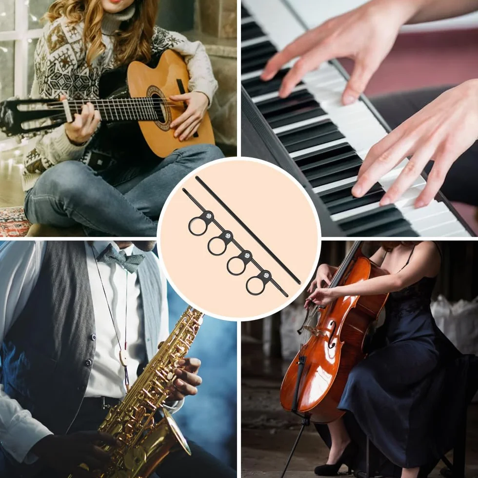 Regulowany wzmacniacz palca gitarowego, ekscentryczny palec gitarowy, gimnastyka, wzmacniacz prędkości gitary, uchwyt fortepianowy, odpowiedni dla początkujących