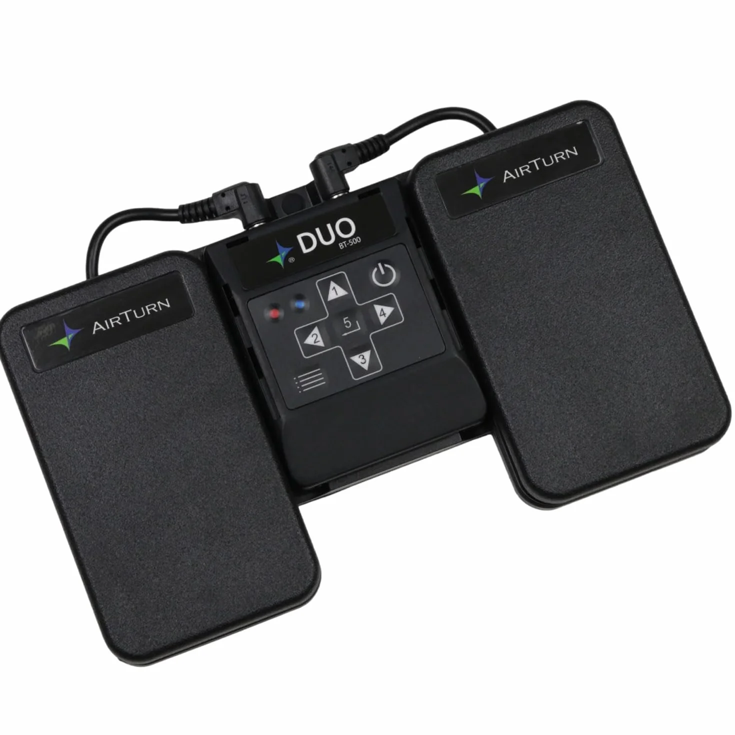 Airturn Duo 500 przełącznik nożny Bluetooth z zasilaczem keepdrum