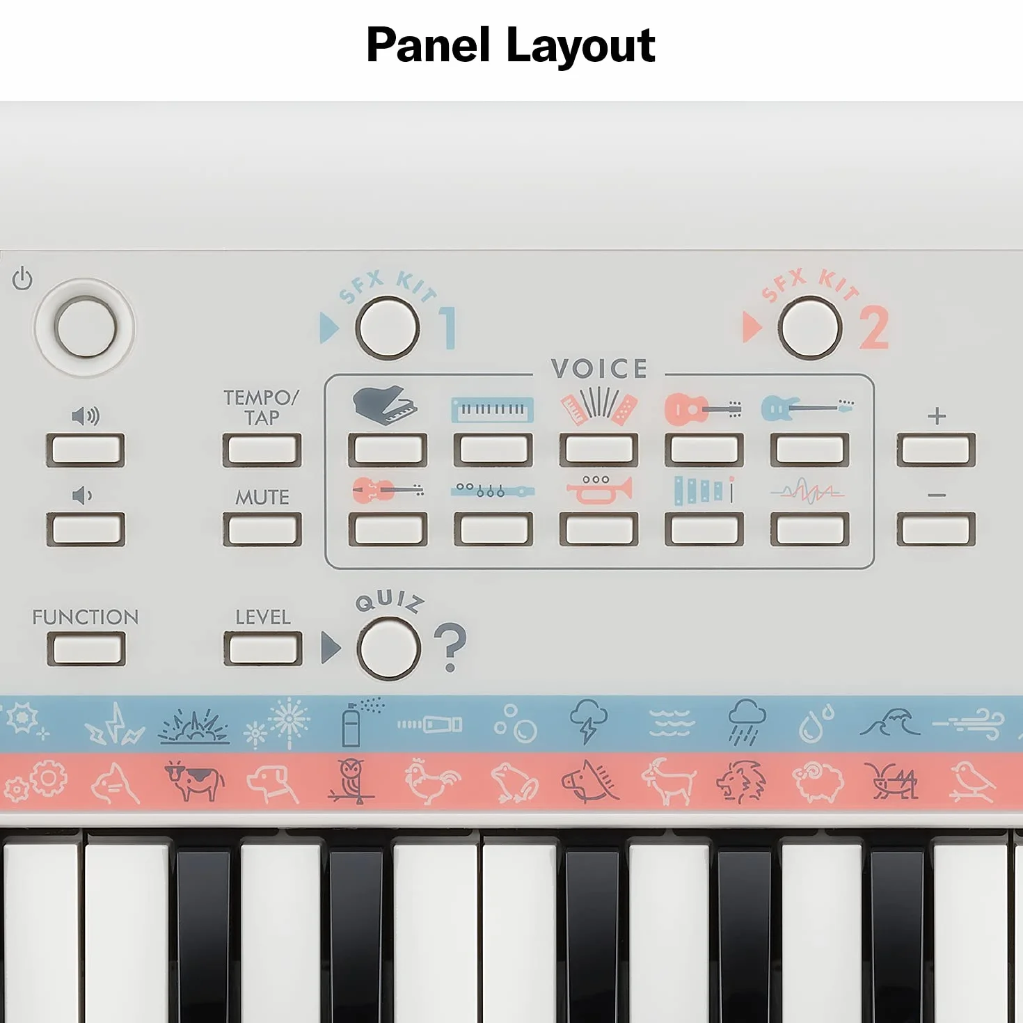 Yamaha Remie Pss-E30 Mini Keyboard, Biały, 37 Klawiszy