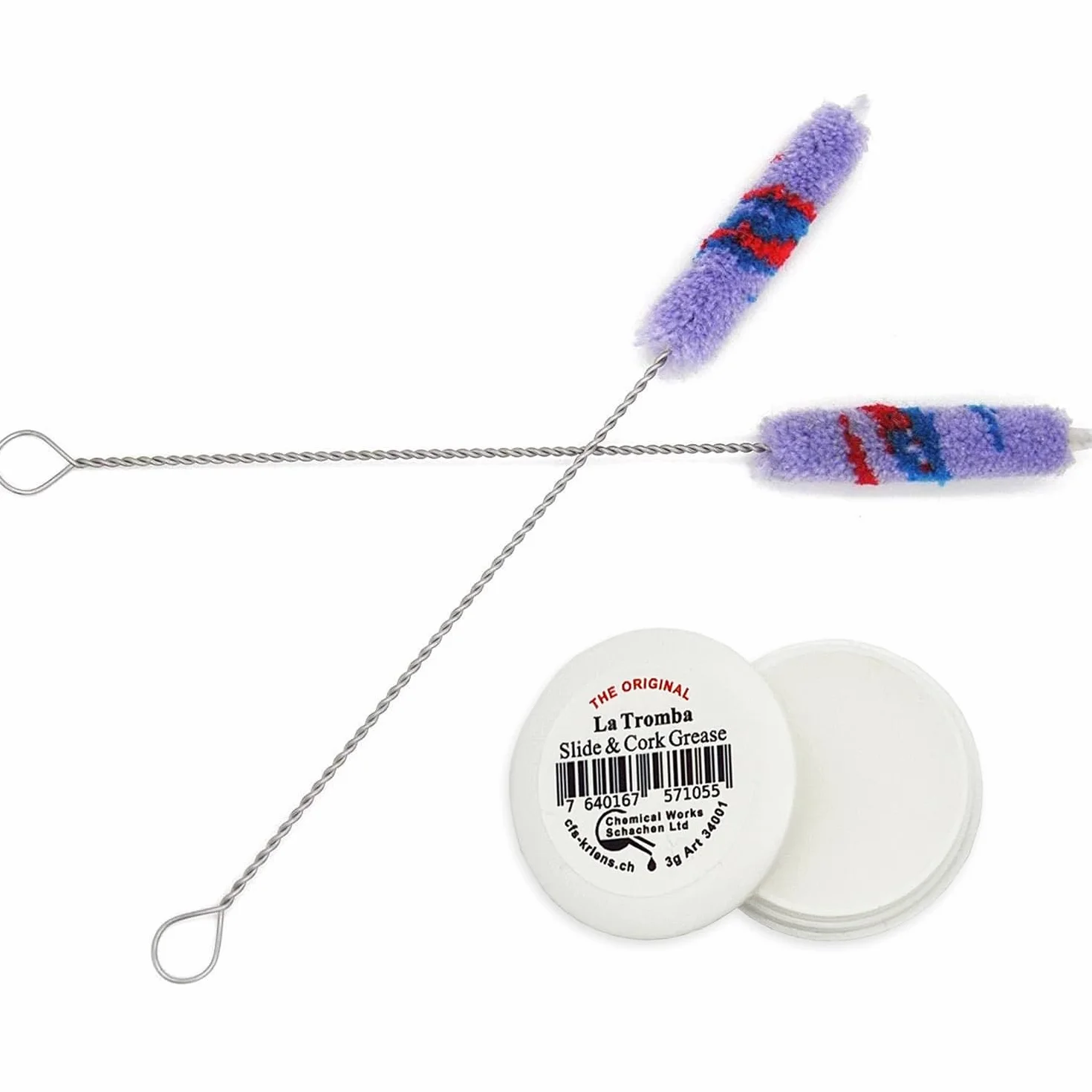 2 x Soundman® drążek do wycieraczki do fletów blokowych – środek do czyszczenia fletów – flet prosty sopranowy – flet do czyszczenia wnętrza