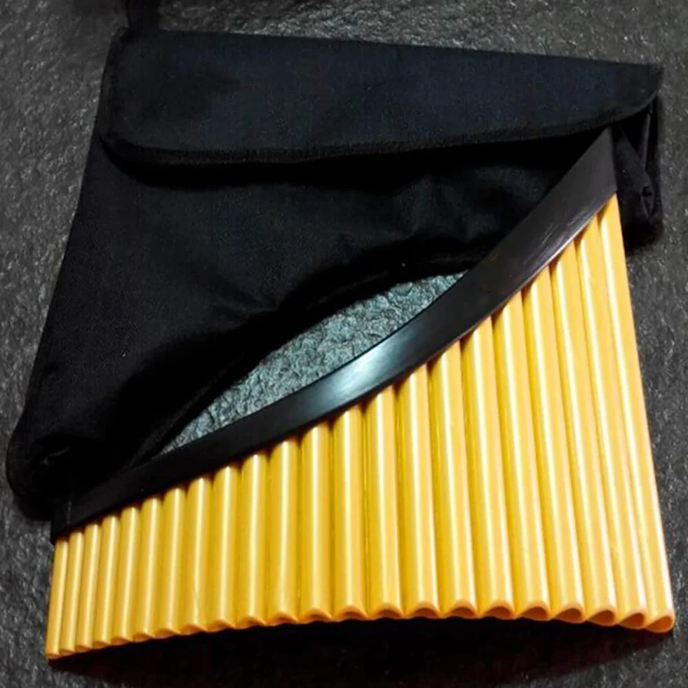 Panflute z podstawą G Key ABS Plastic Romania Pan Flute Music Instrument Tunable Panpipes