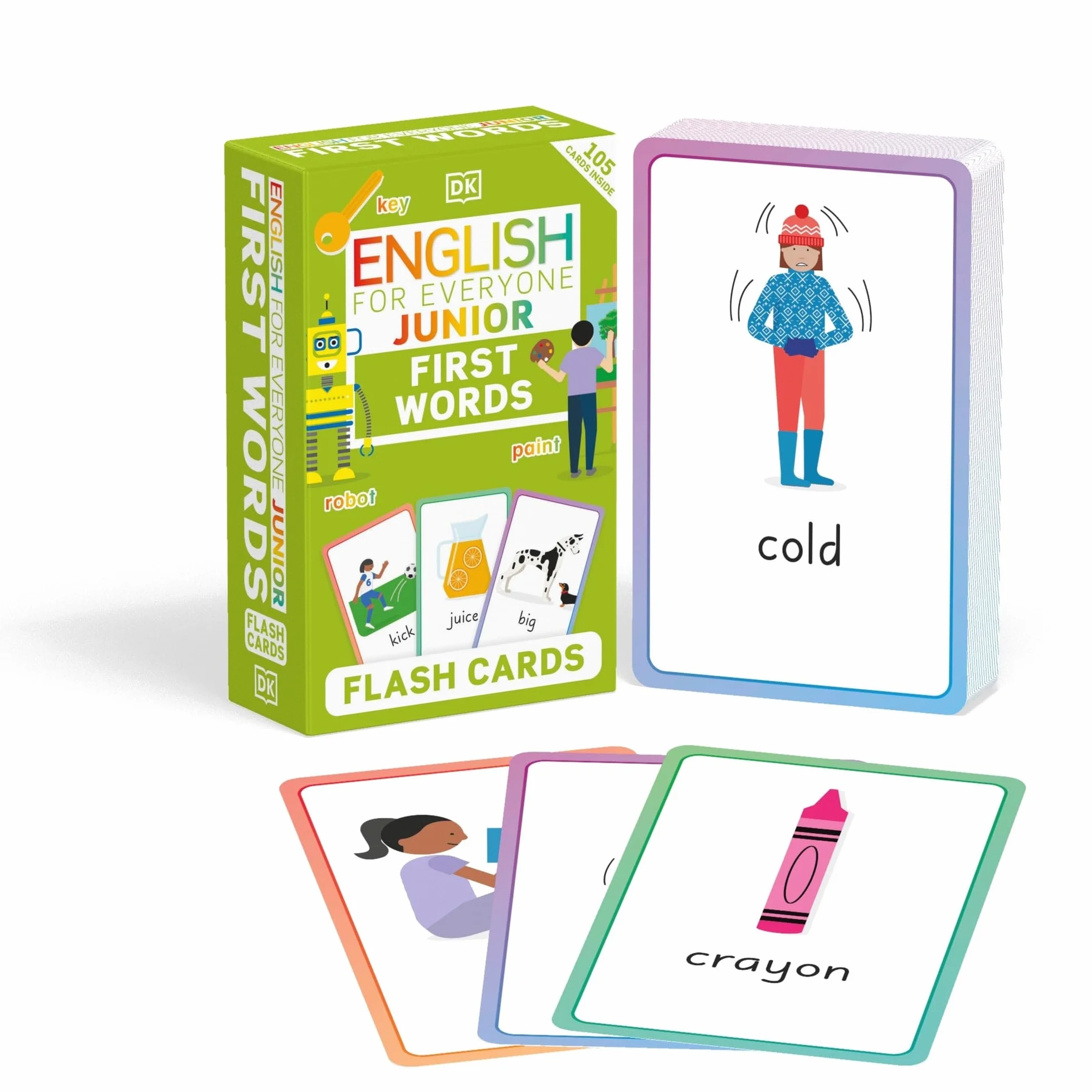 English for Everyone Junior First Words: Flash Cards