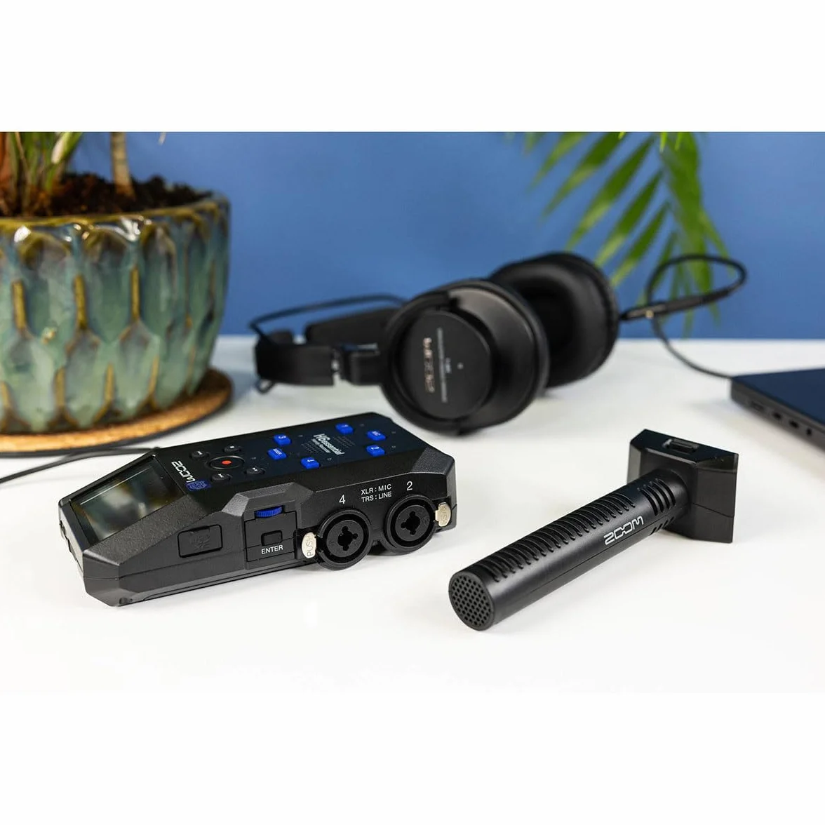ZOOM SSH-6e Mikrofon kierunkowy stereo do H5/H6/H8, 32-bitowa, z futrzaną szybą przednią