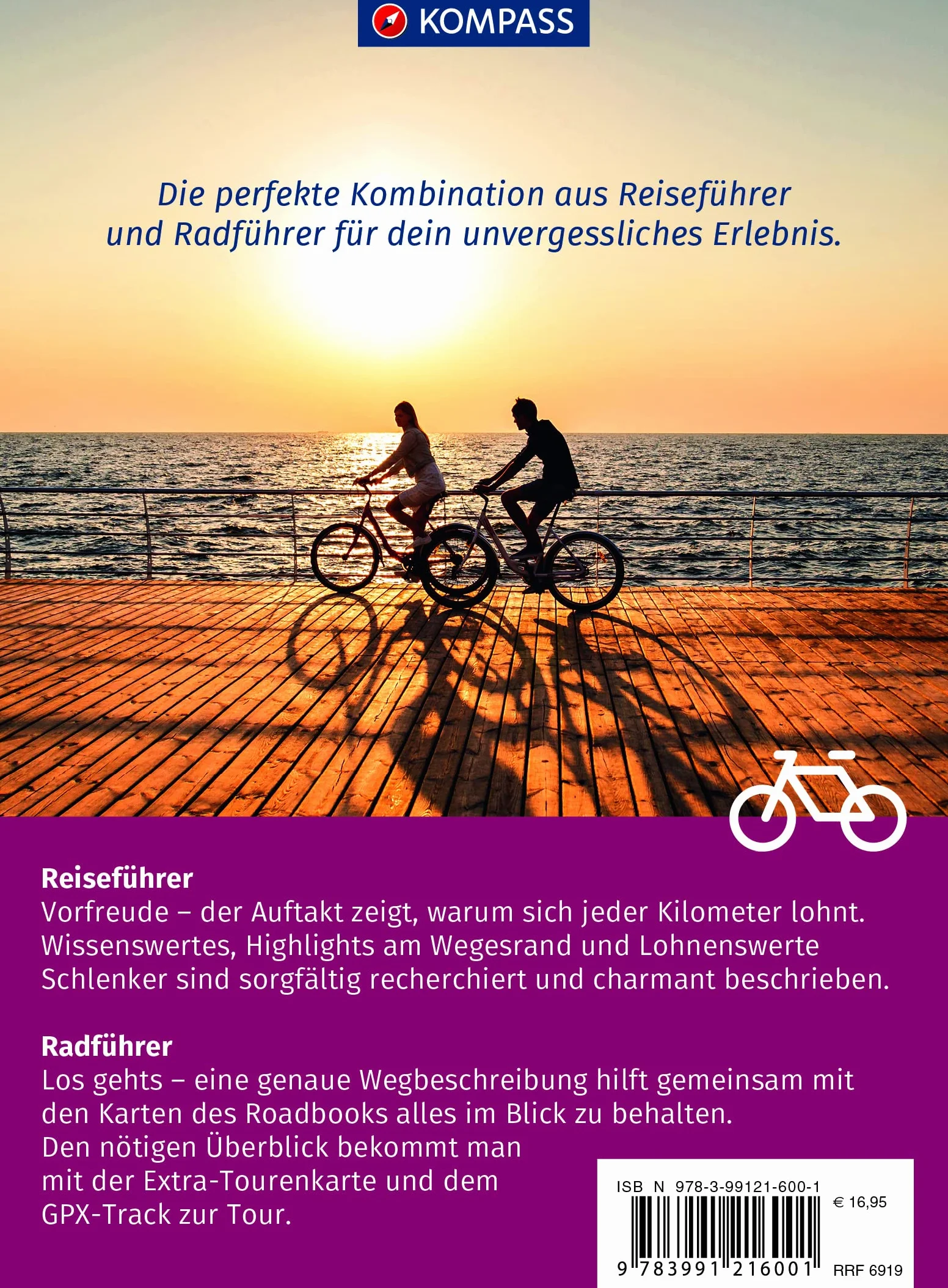 KOMPASS Radreiseführer Der Berliner Mauerweg: auf 164 Kilometern durch die bewegte Geschichte Berlins, mit Extra-Tourenkarte, Reiseführer und exakter Streckenbeschreibung: 6919