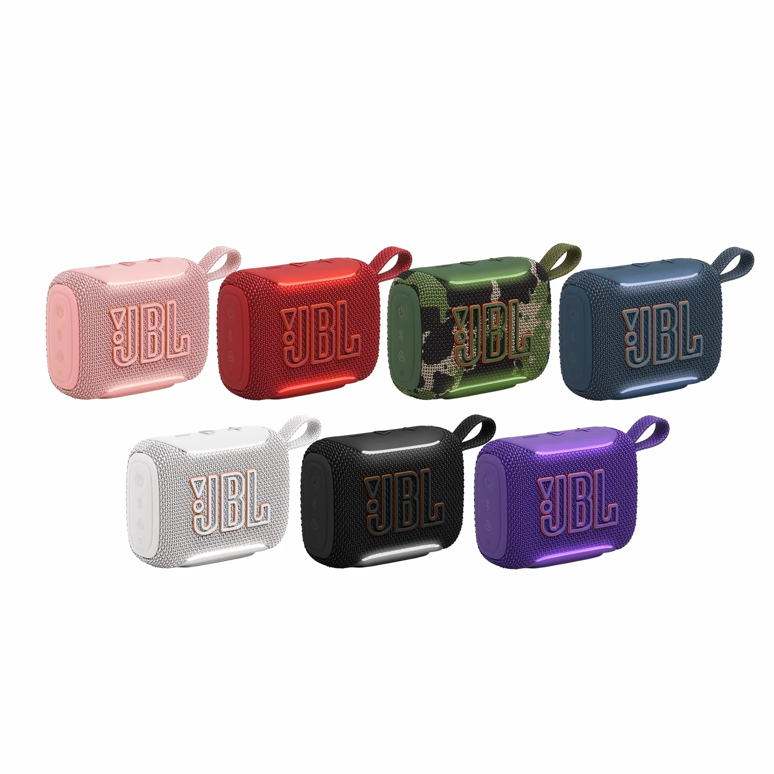 JBL GO 5 Ultra-przenośny głośnik Bluetooth z dużym dźwiękiem JBL Pro i mocnym basem, parowanie AirTouch, wodoodporna konstrukcja i 10-godzinny czas odtwarzania, niebieski