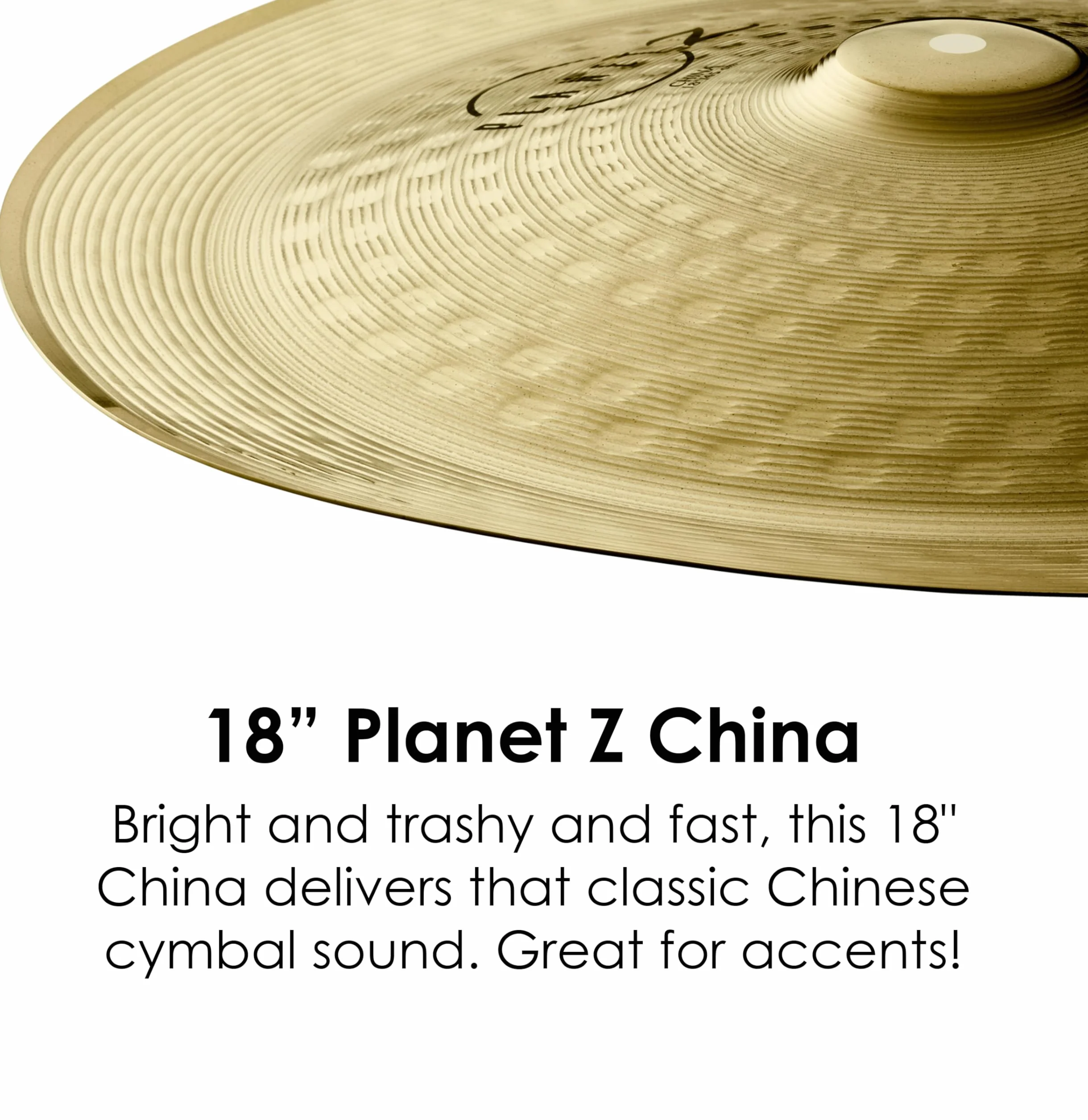 Zildjian Planet Z China 18" Version 2020 - Talerz chiński