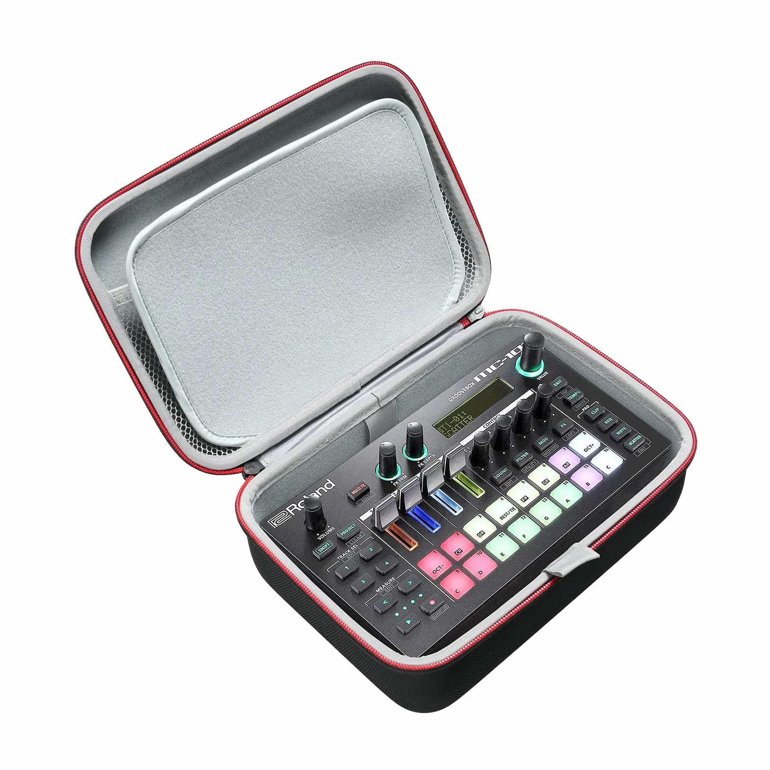 RLSOCO Torba do Roland MC-101 / TR-6S, czarny, 0