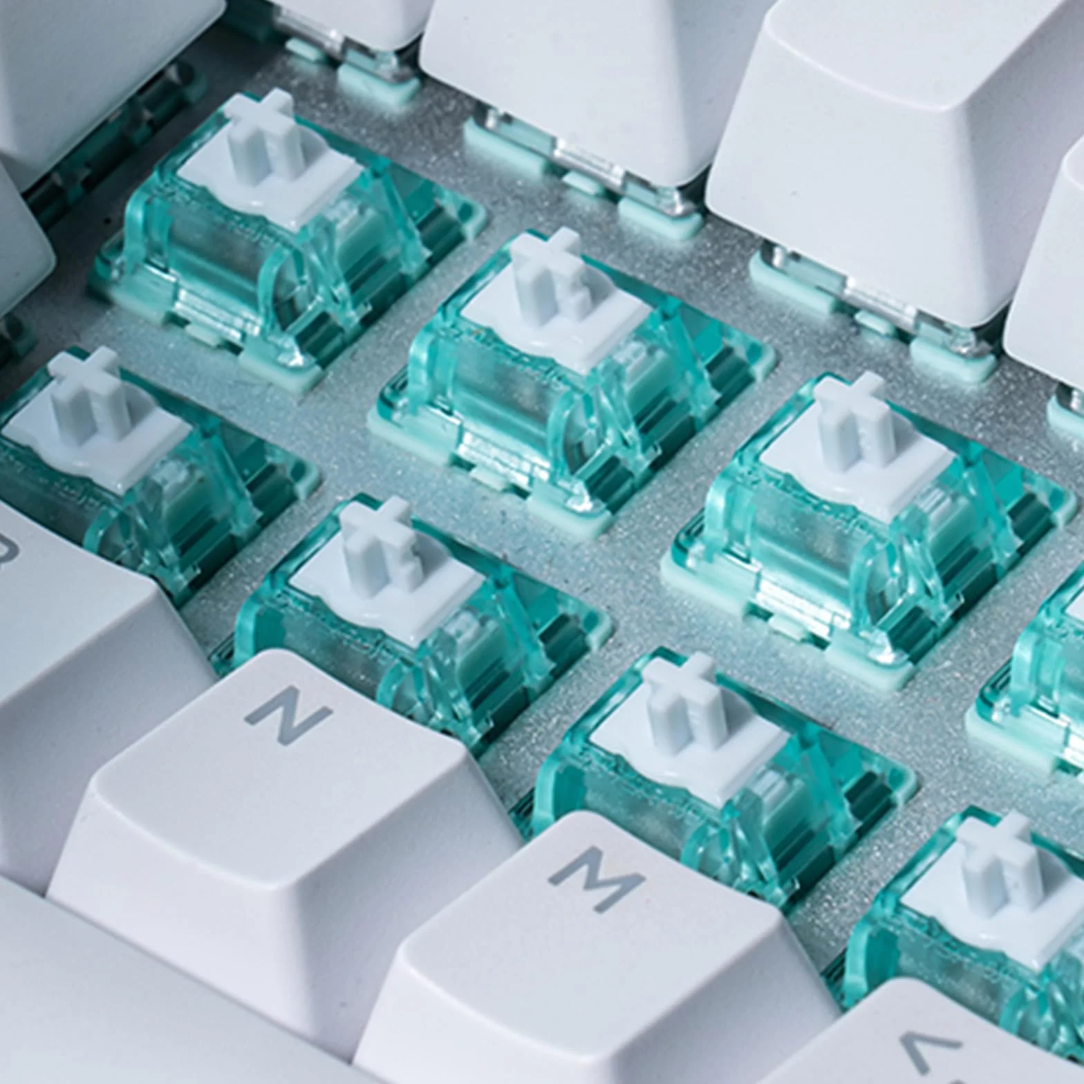 GATERON Magnetyczne przełączniki do klawiatury Jade Pro, liniowe, fabryczne, wstępnie nasmarowane, 20 mm