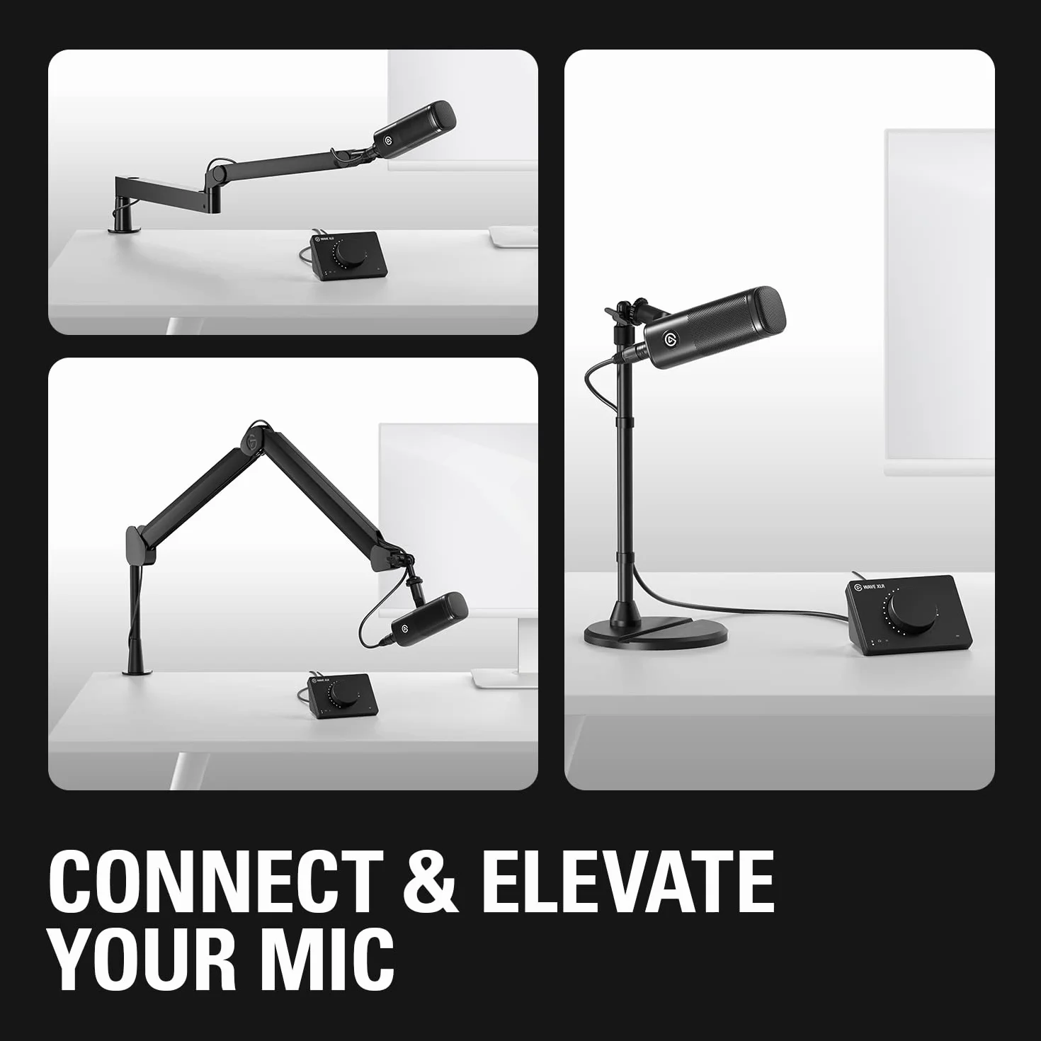 Elgato Wave DX dynamiczny mikrofon XLR kardioidalny eliminacja zakłóceń optymalizacja mowy podcasty transmisje