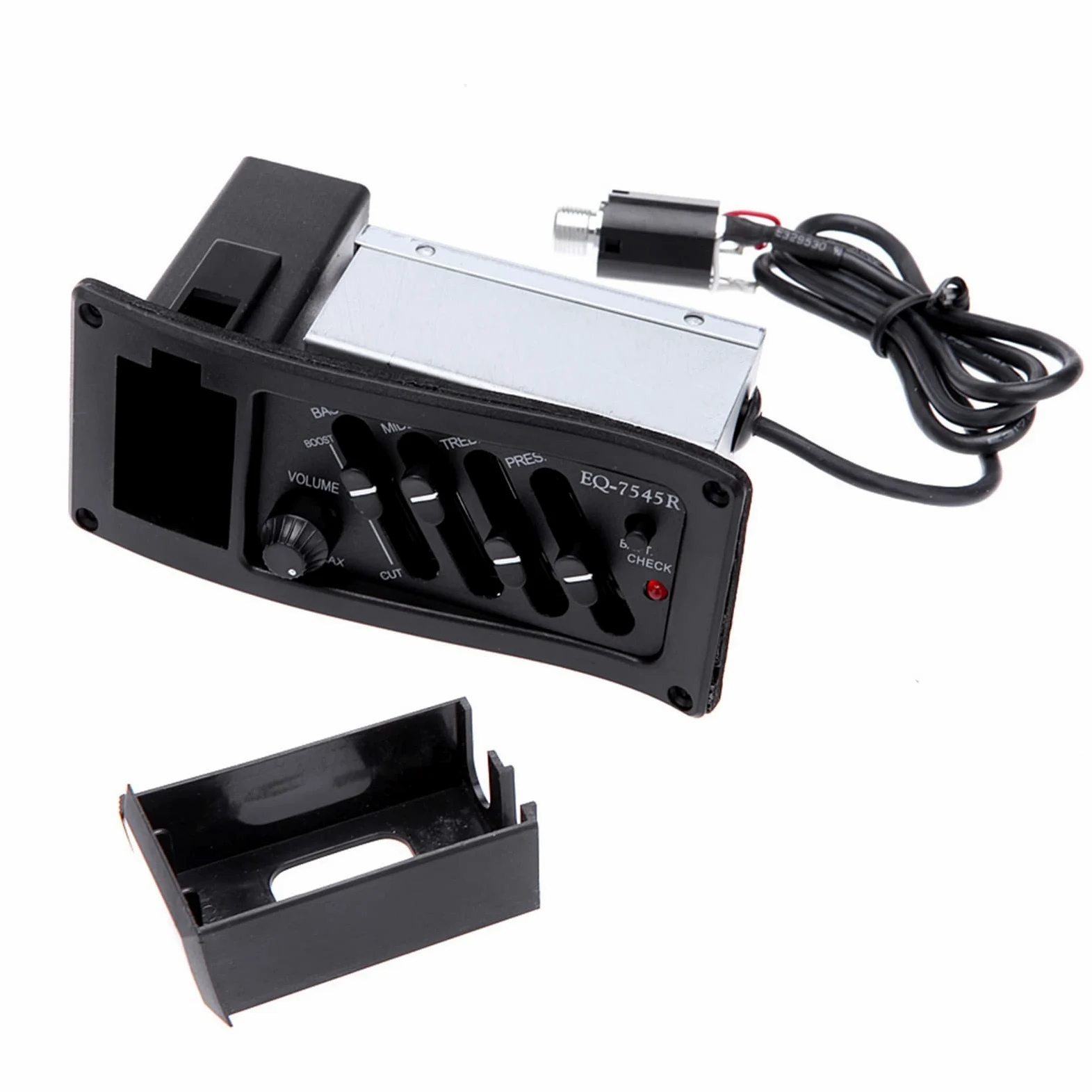 4-pasmowy Korektor Korektor Piezoelektryczny Przedwzmacniacz Przedwzmacniacz Do Gitary Akustycznej Wzmacniacz Tuner Gitara Pickup