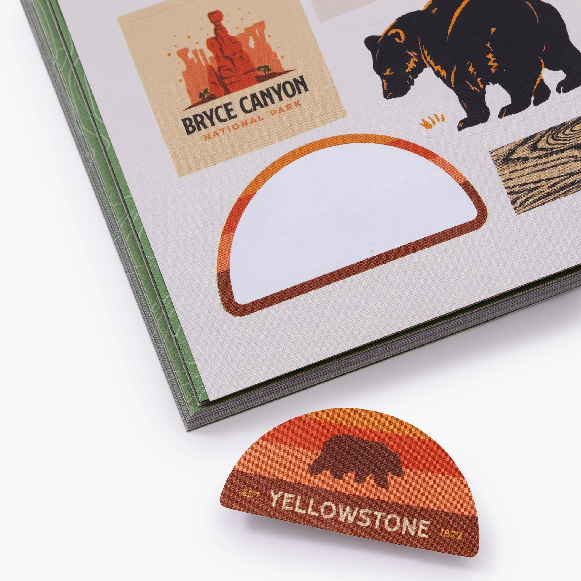 National Parks Stickerology: Stickers for Hikers, Campers, Explorers, and More: Stickers for Journals, Water Bottles, Laptops, Planners, and Smartphones