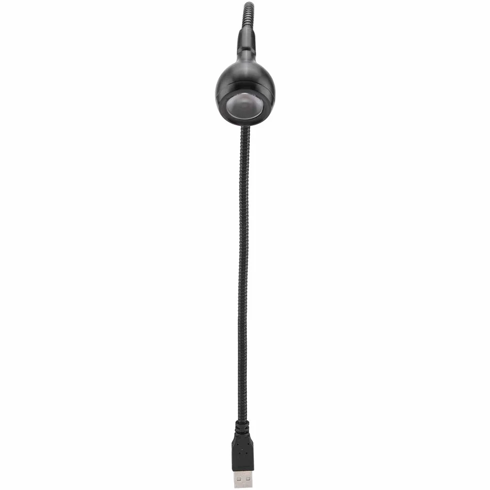 Haofy Lampka do czytania USB z elastyczną łabędzią szyją, przenośna biurkowa USB LED do laptopa, komputera stacjonarnego, komputera PC i klawiatury komputerowej (ciepła biała)