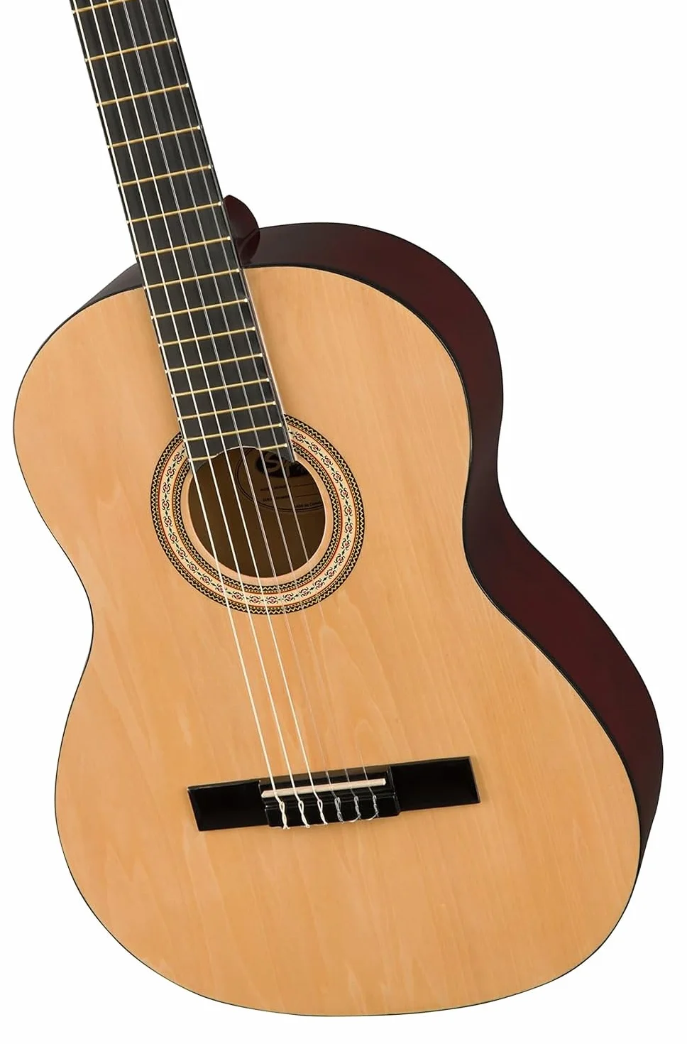 Squier by Fender SA-150N klasyczna gitara akustyczna, nylonowa struna, naturalna