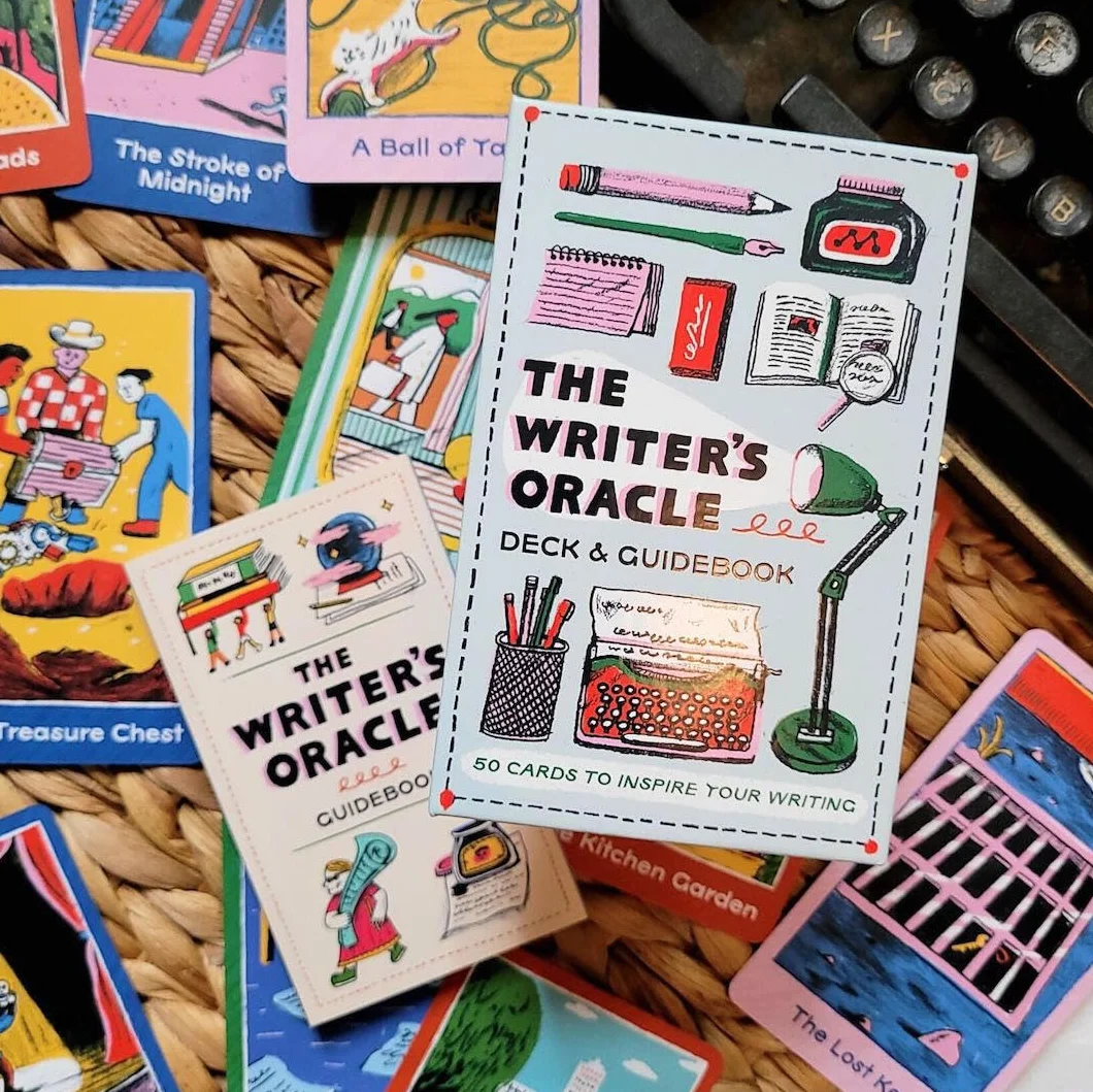 The Writer's Oracle Deck & Guidebook: 50 Cards to Inspire Your Writing