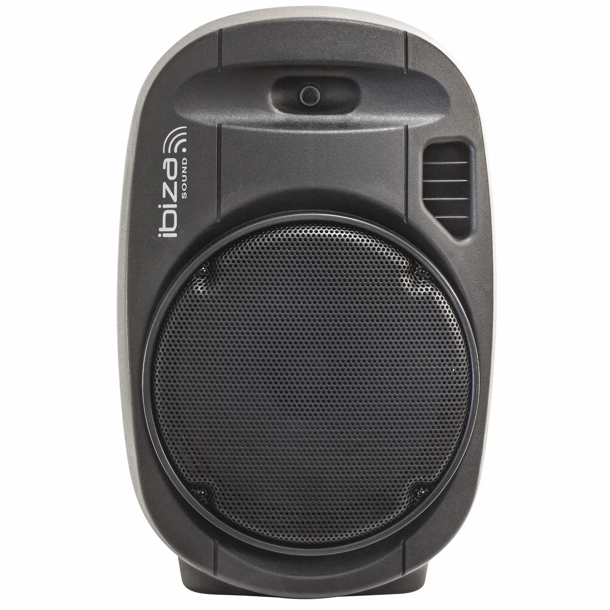 Ibiza - PORT12UHF-MKII-TWS - Przenośny głośnik 12"/700W MAX z 2 mikrofonami (UHF), pilotem zdalnego sterowania i pokrowcem ochronnym - Bluetooth, USB, SD i TWS - autonomia od 5 do 7h