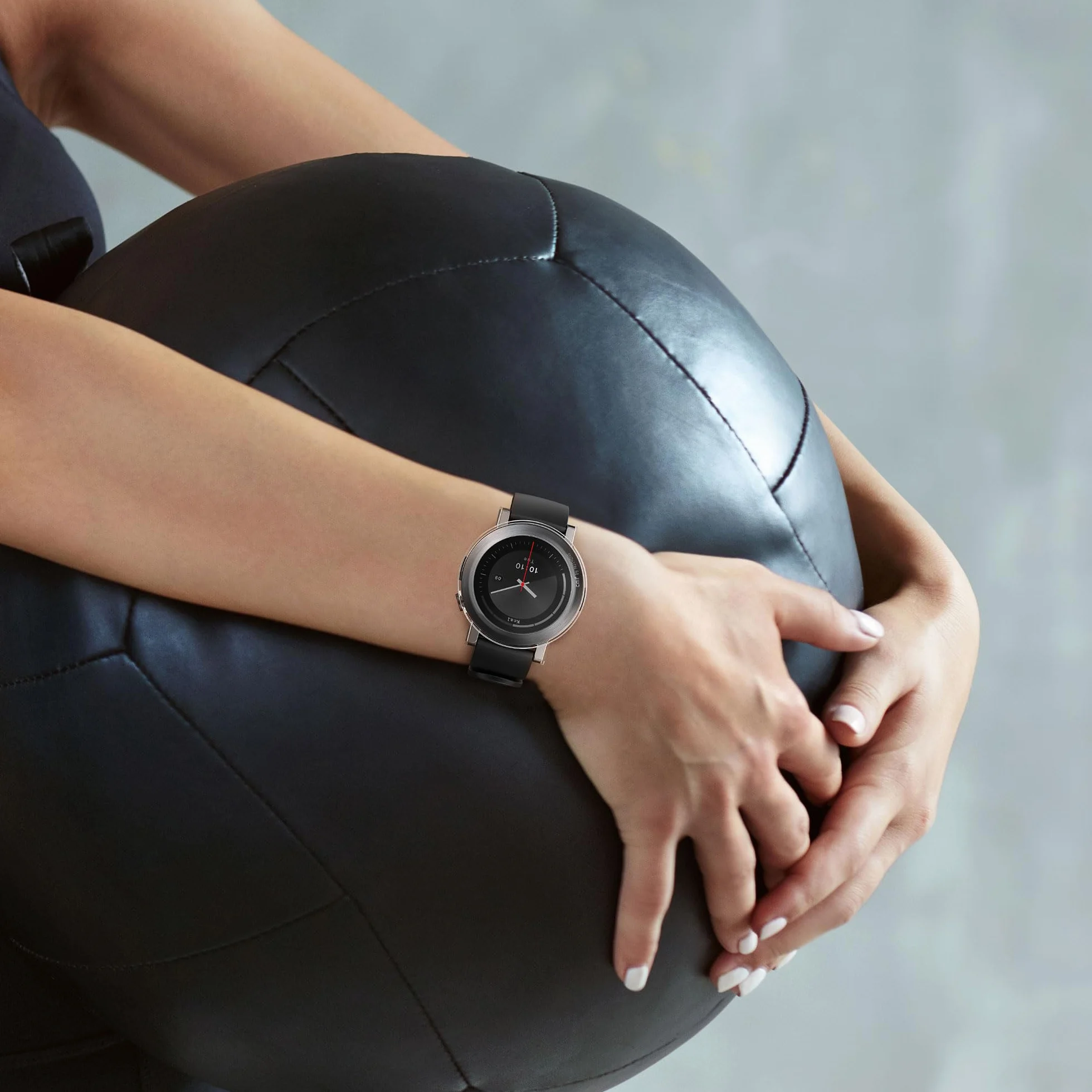 kwmobile Etui kompatybilne z CMF Watch 3 Pro Case - 2X Osłona ekranu ze szkła hartowanego do trackera fitness - przezroczysta-czarna