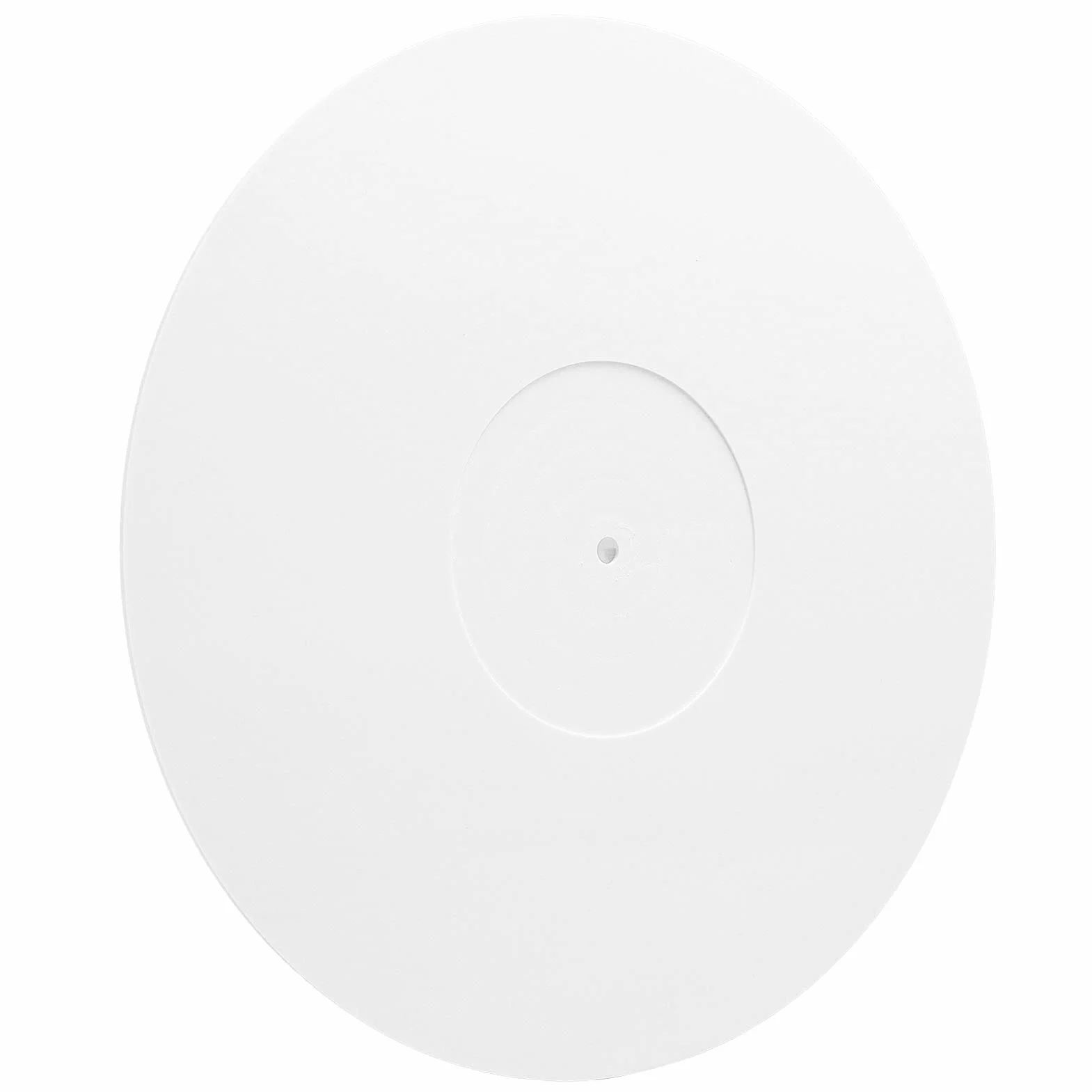 12-calowy Talerz Akrylowy, Mata Akrylowa LP Slipmat, Biała Mata Gramofonowa, do Gramofonów LP Vinyl