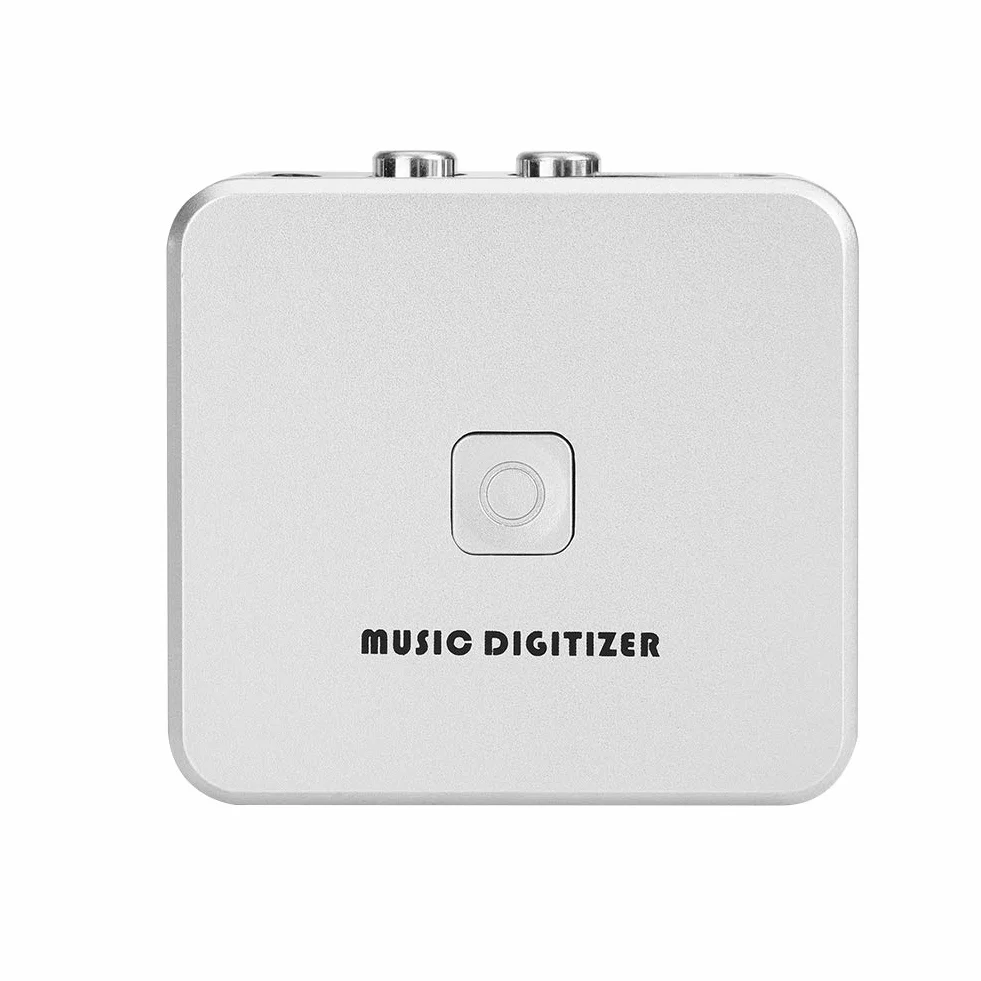 Tangxi Digitizer muzyki MP3, nagrywarka CD, 3,5 mm konwerter audio i cinch L R MP3, 128 Kb/s, urządzenie do nagrywania muzyki i audio z pilotem zdalnego sterowania (obsługuje U-Disk/kartę SD)