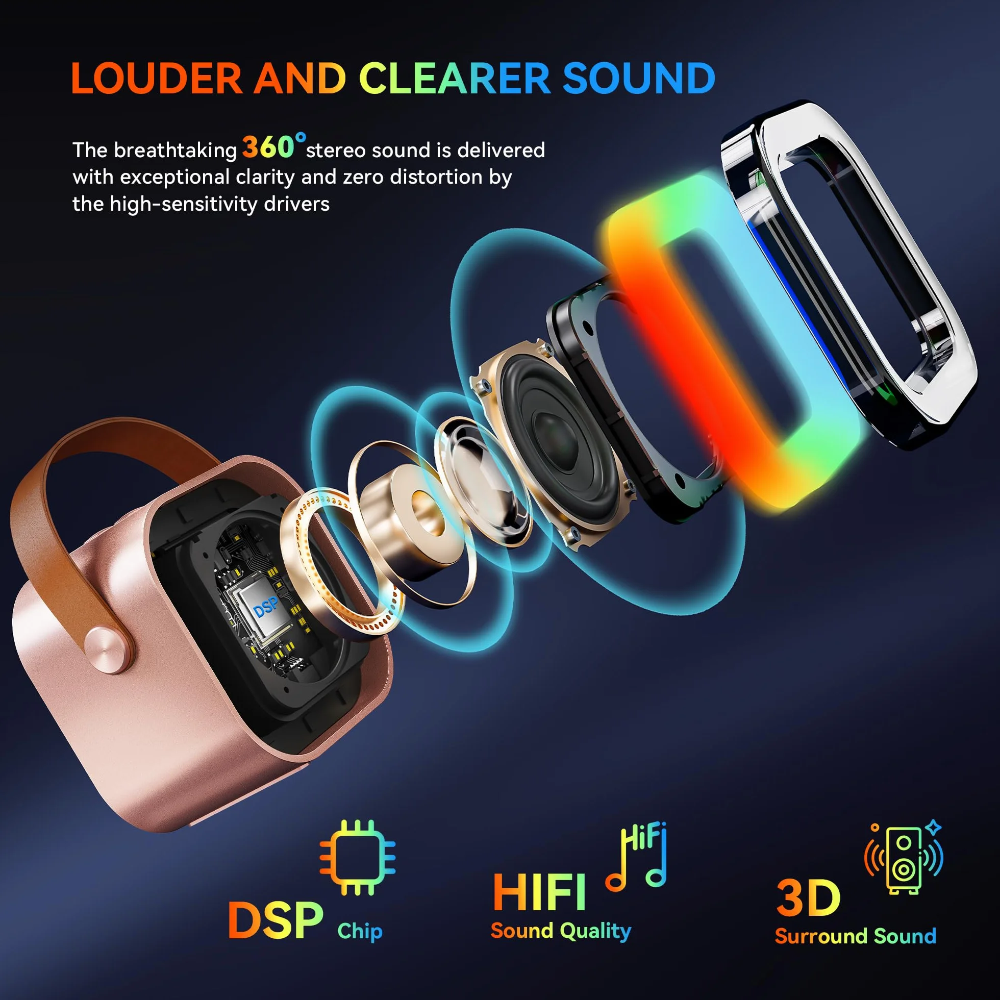 Ankuka urządzenie do karaoke dla dzieci i dorosłych, przenośny mini mikrofon karaoke Bluetooth z 2 bezprzewodowymi mikrofonami i światłem, zabawki dla wszystkich smartfonów, prezent urodzinowy, dla