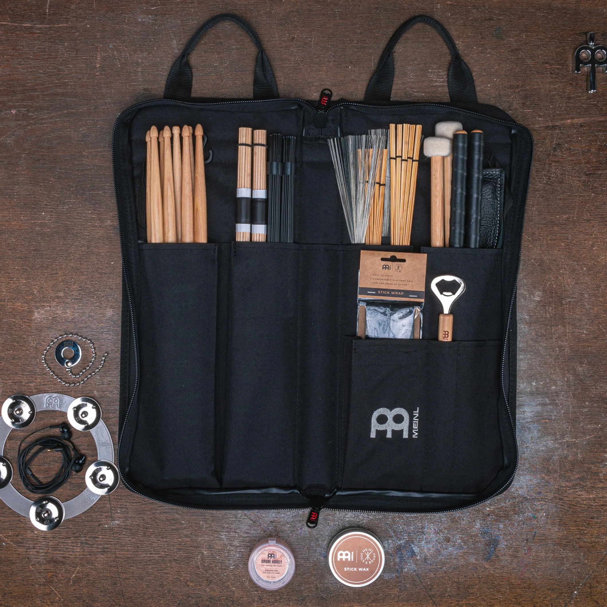 Meinl StickBag Designer MSB-1, Black - Torba na pałeczki perkusyjne