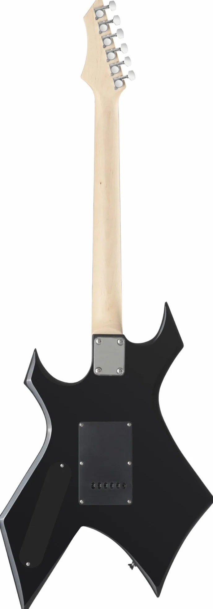 Rocktile Warhead AK20GR gitara elektryczna zestaw – korpus z lipy, podstrunnica z wyselekcjonowanego twardego drewna – zestaw zawiera wzmacniacz kombi 60 W i kabel instrumentalny 3 m – idealny do