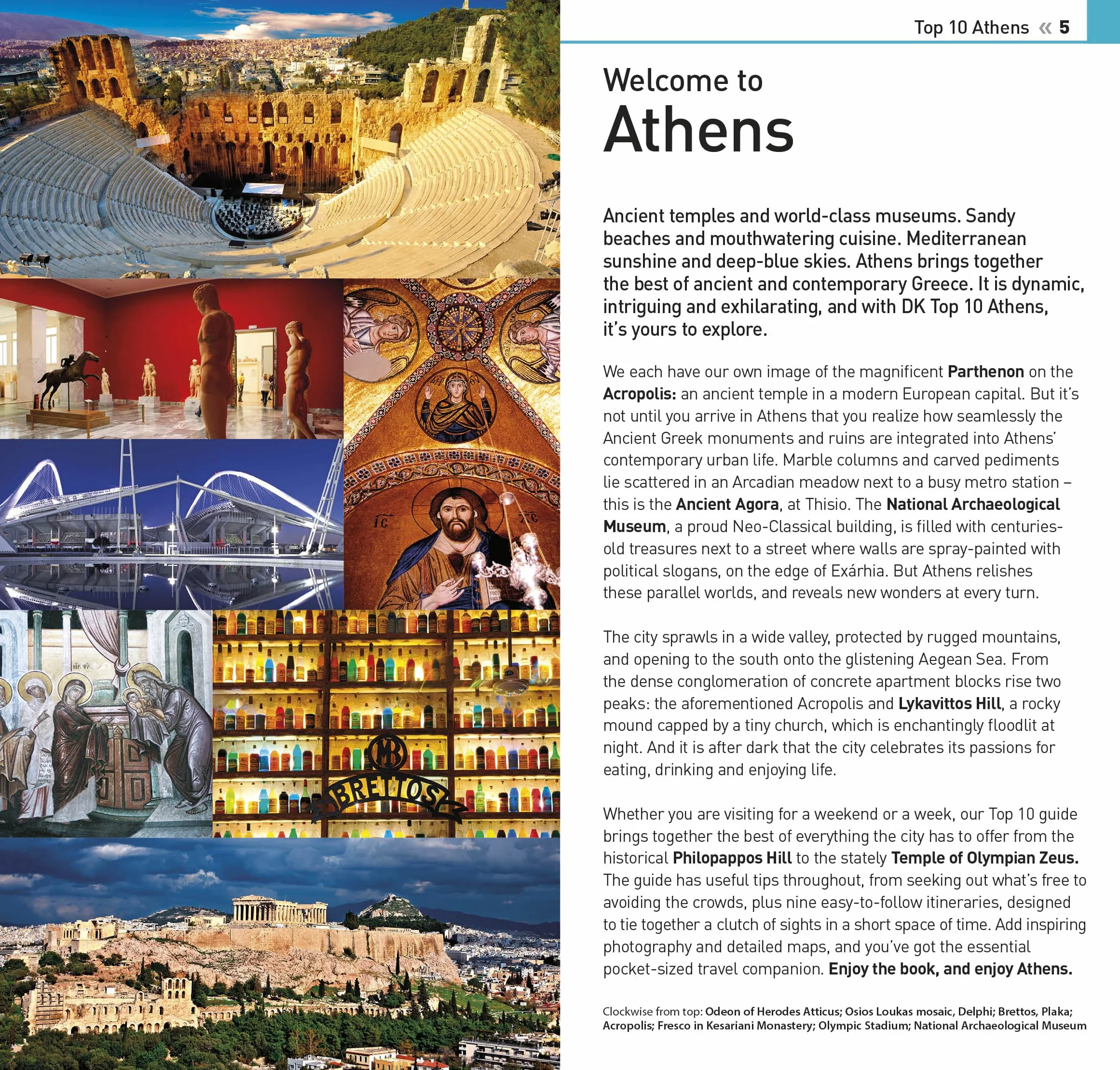 DK Top 10 Athens: Top 10 lists for your perfect trip, plus an all-weather folded map