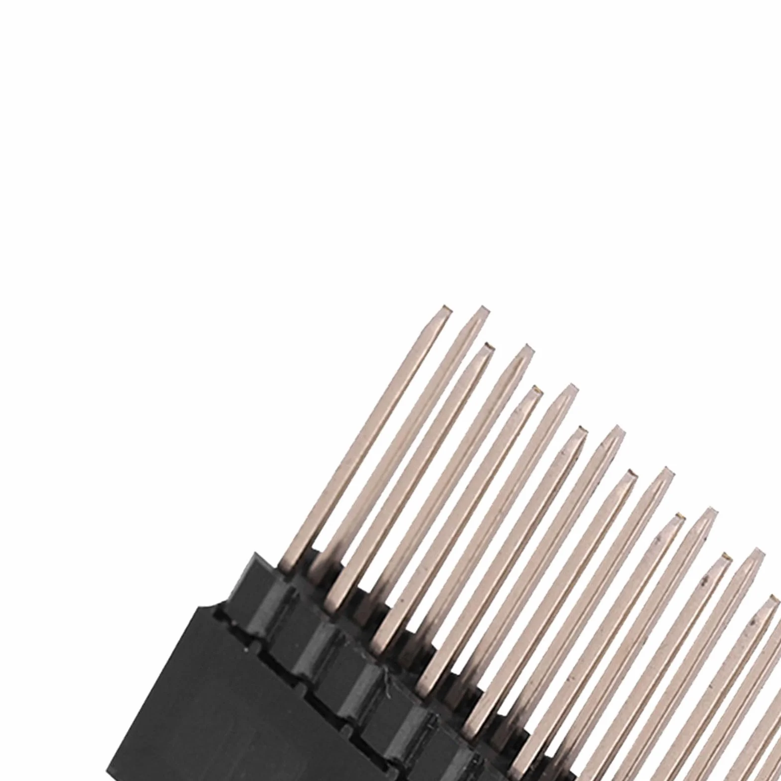 3 szt. 2 x 20 pinów 18 mm dwurzędowa męska nagłówek 2 x 20 54 m ekstra wysokie żeńskie 3 szt. nagłówki wtykowe 2,54 mm żeńskie nagłówki krótkie rzędowe dla bardzo wysokich podwójnych rzędów