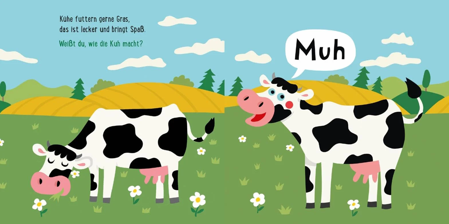 Baby Pixi (unkaputtbar) 140: Mein Baby-Pixi-Buggybuch: Oink, Mäh, Muh!: wasserfest, schadstoffgeprüft, reißfest