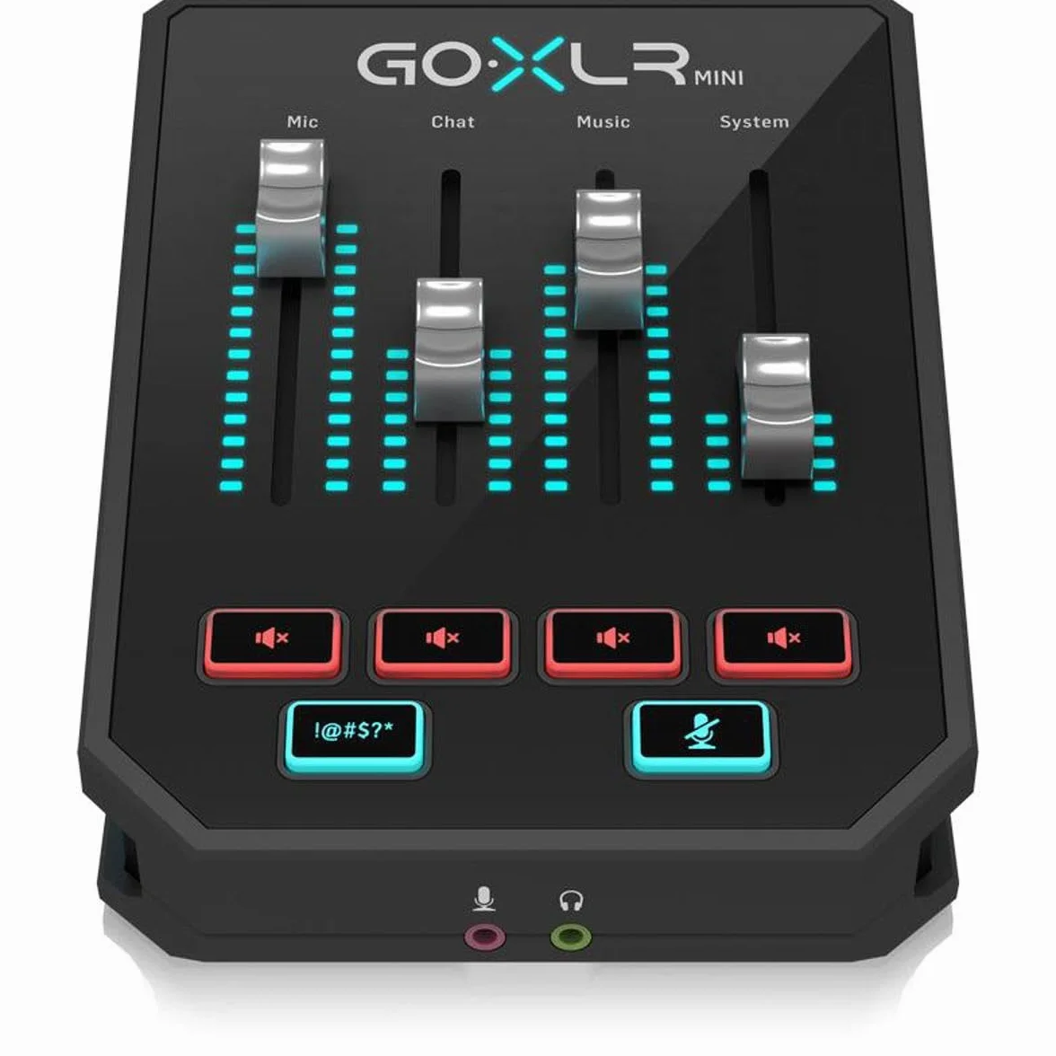Tc Helicon Go Xlr Mini Mikser Interfejs Audio Czarny 239×216×116mm