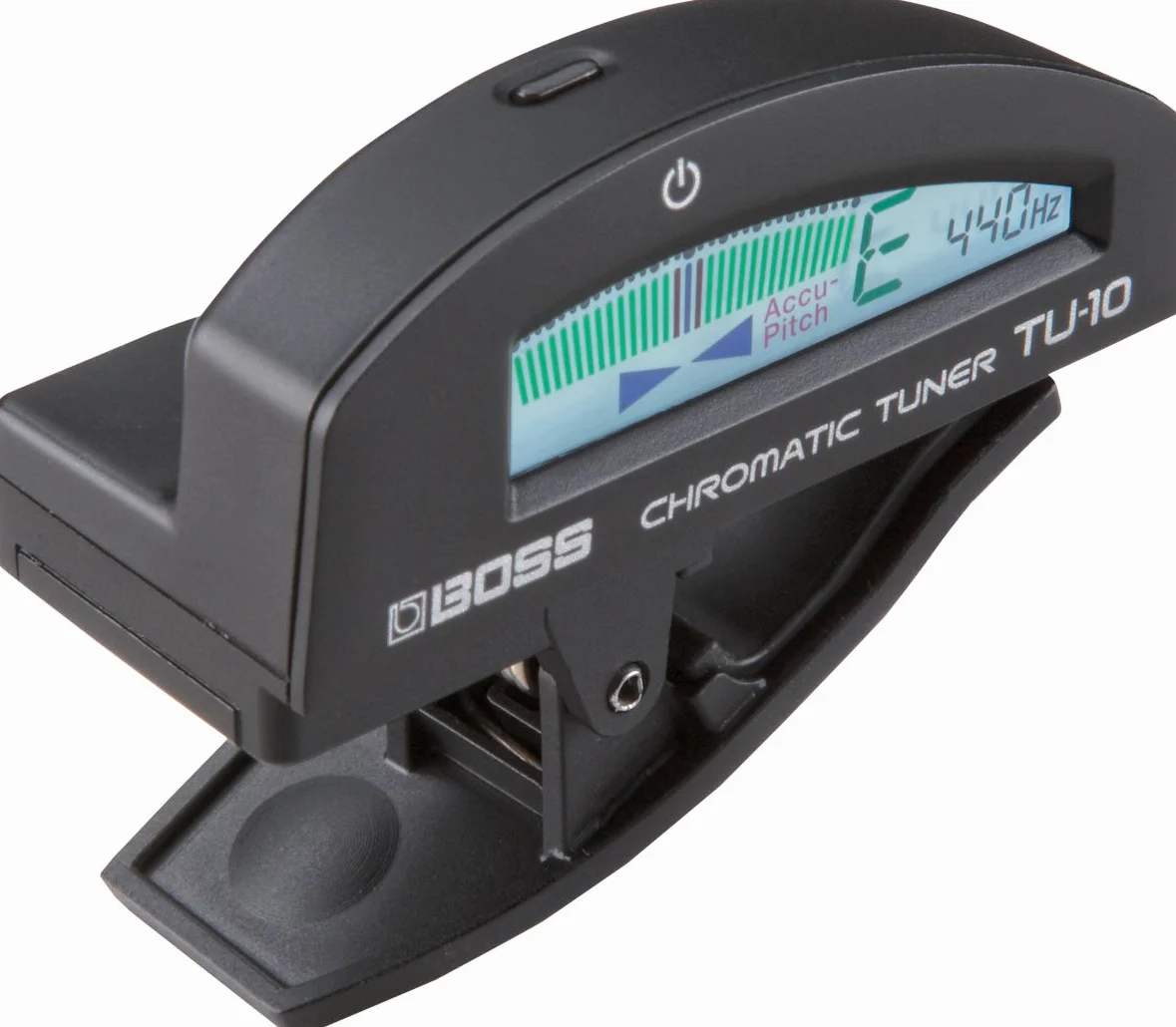 BOSS TU-10 Clip-On Chromatic Tuner, Czarny