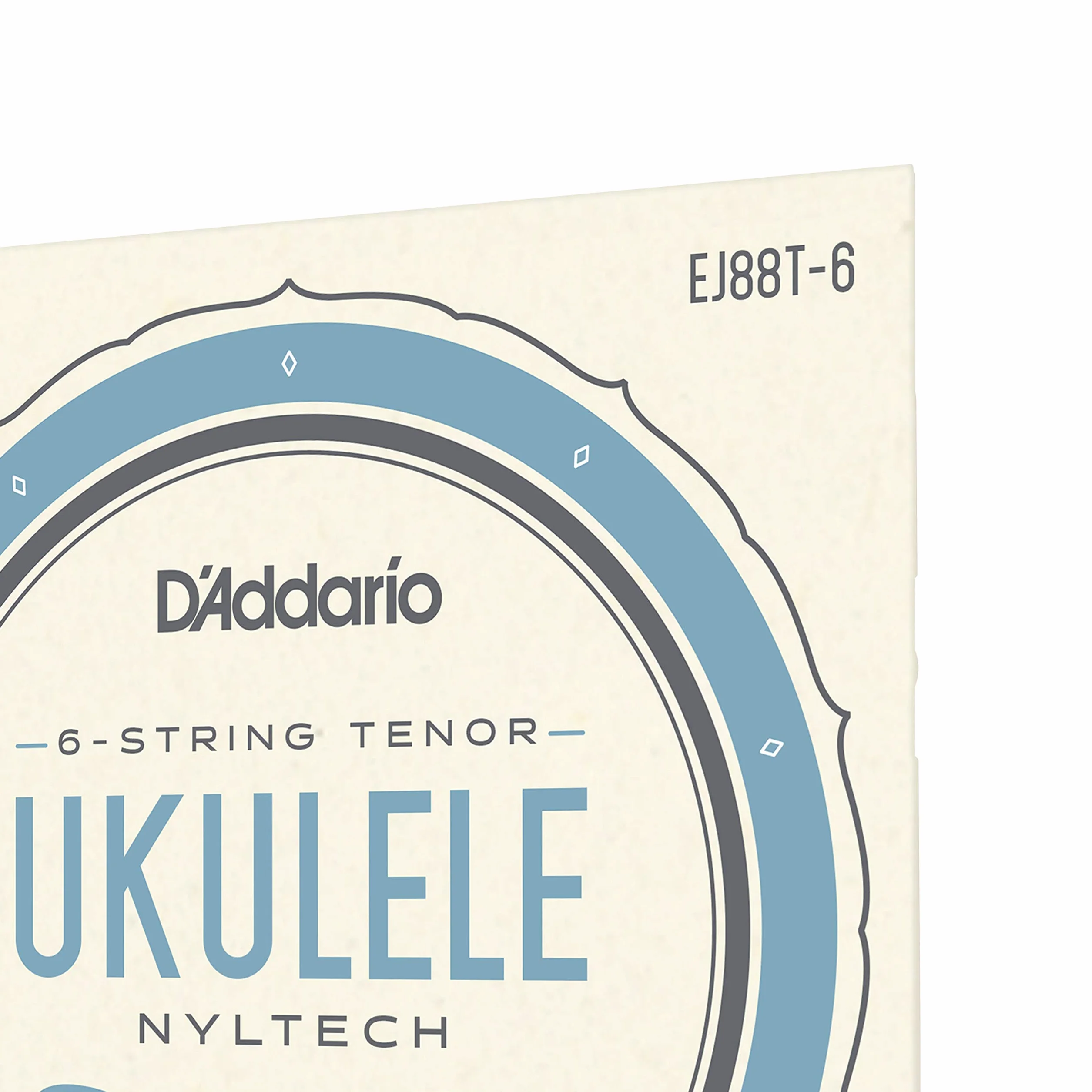 D'Addario EJ88T-6 ukulele Nyltech, 6-strunowy Tenor