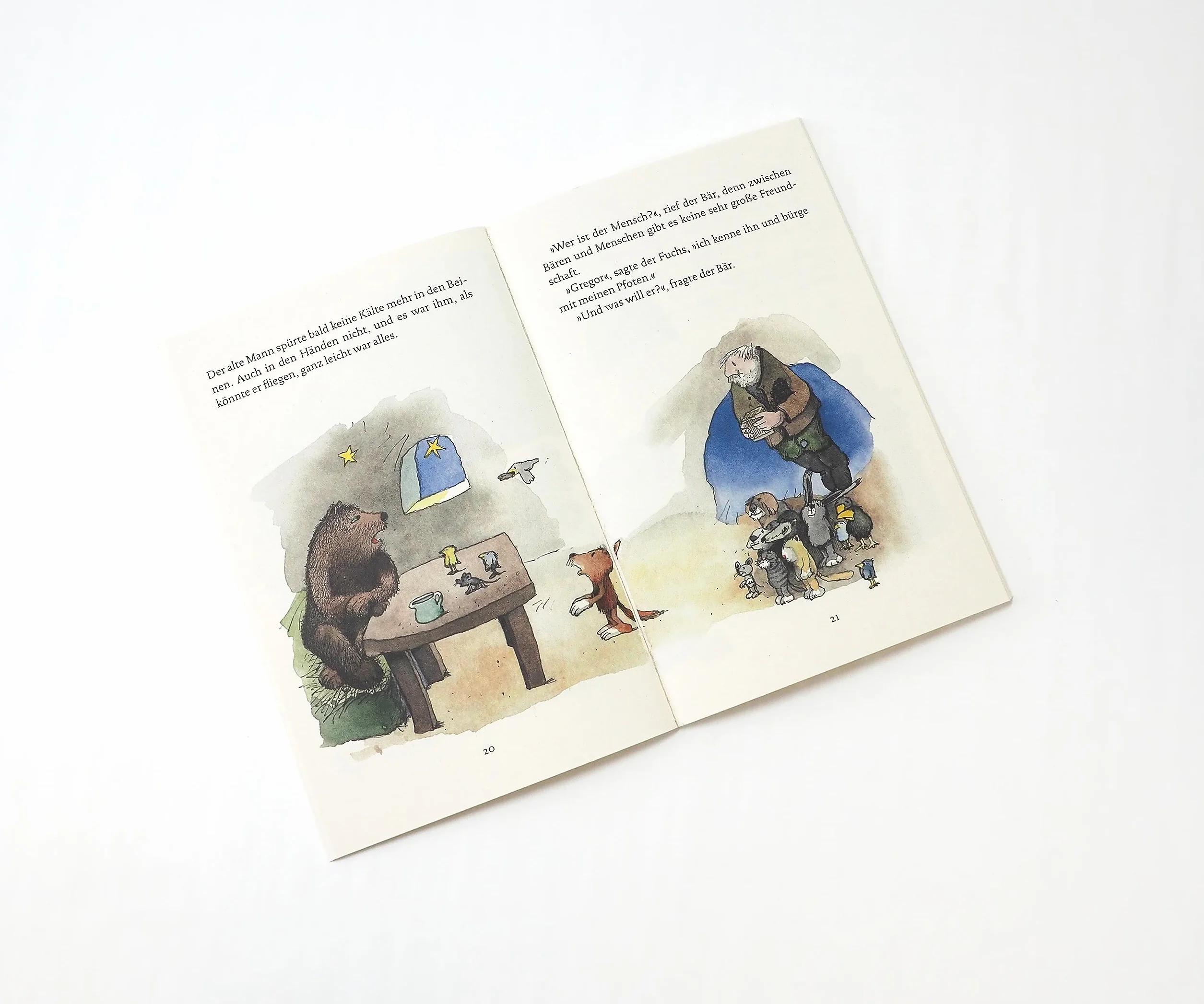 Der alte Mann und der Bär. Eine philosophische Weihnachtsgeschichte von Janosch - Platz 3 der SPIEGEL-Bestsellerliste - Reclams Universal-Bibliothek: Janosch - 14396
