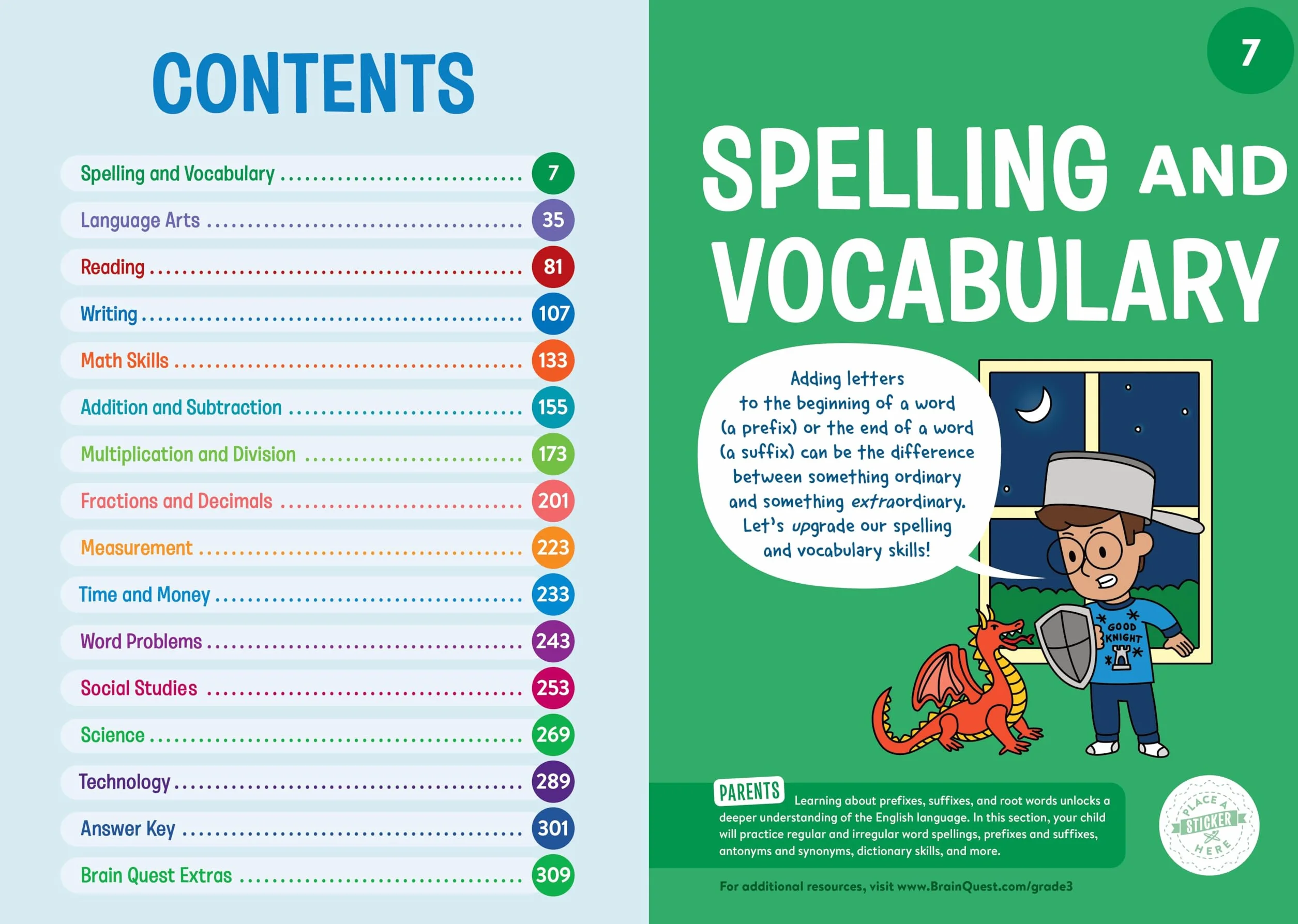 Brain Quest Workbook: 3rd Grade Revised Edition