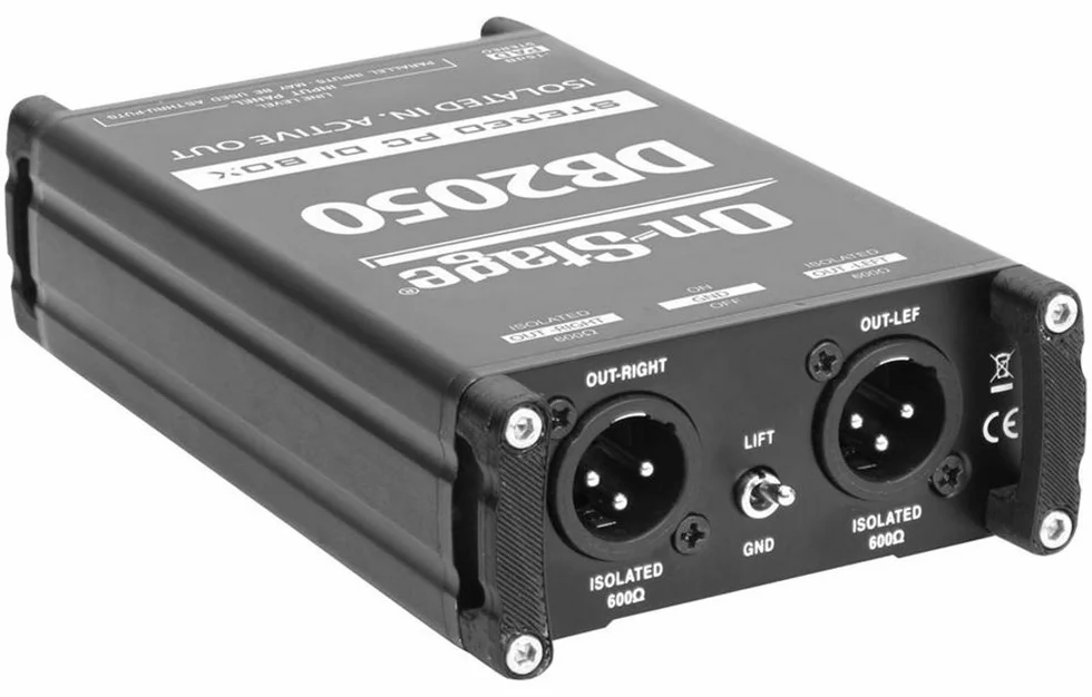 On-Stage Active Stereo DI Box
