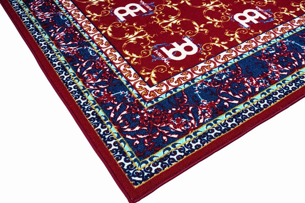 Meinl MDRS-OR Small Drum Mug Oriental Drum Mat, 1,6 m x 1,4 m (czarna)