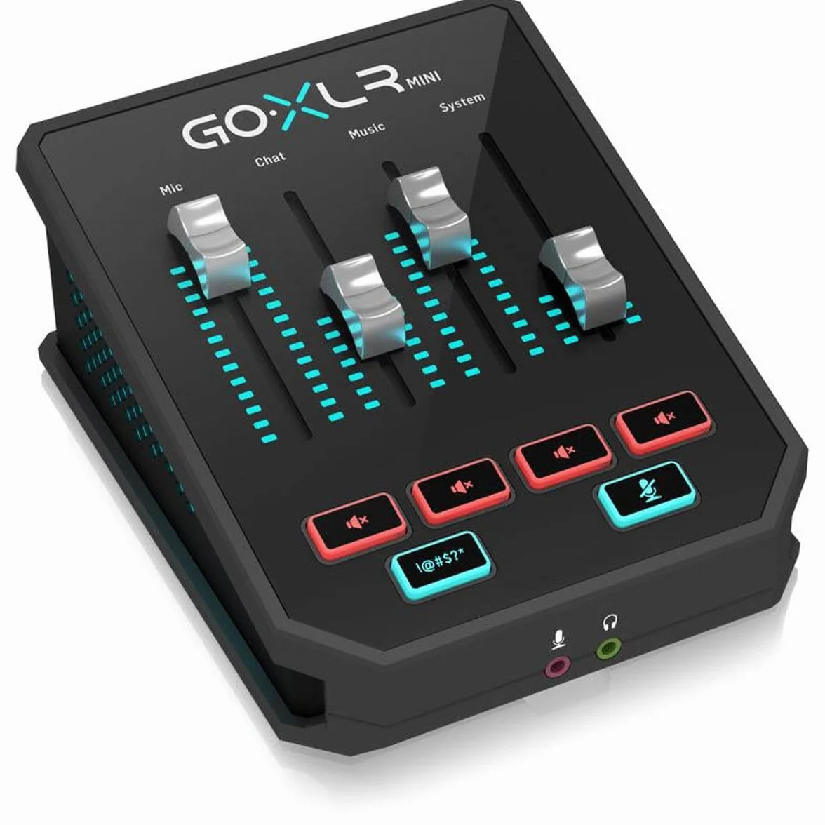 Tc Helicon Go Xlr Mini Mikser Interfejs Audio Czarny 239×216×116mm