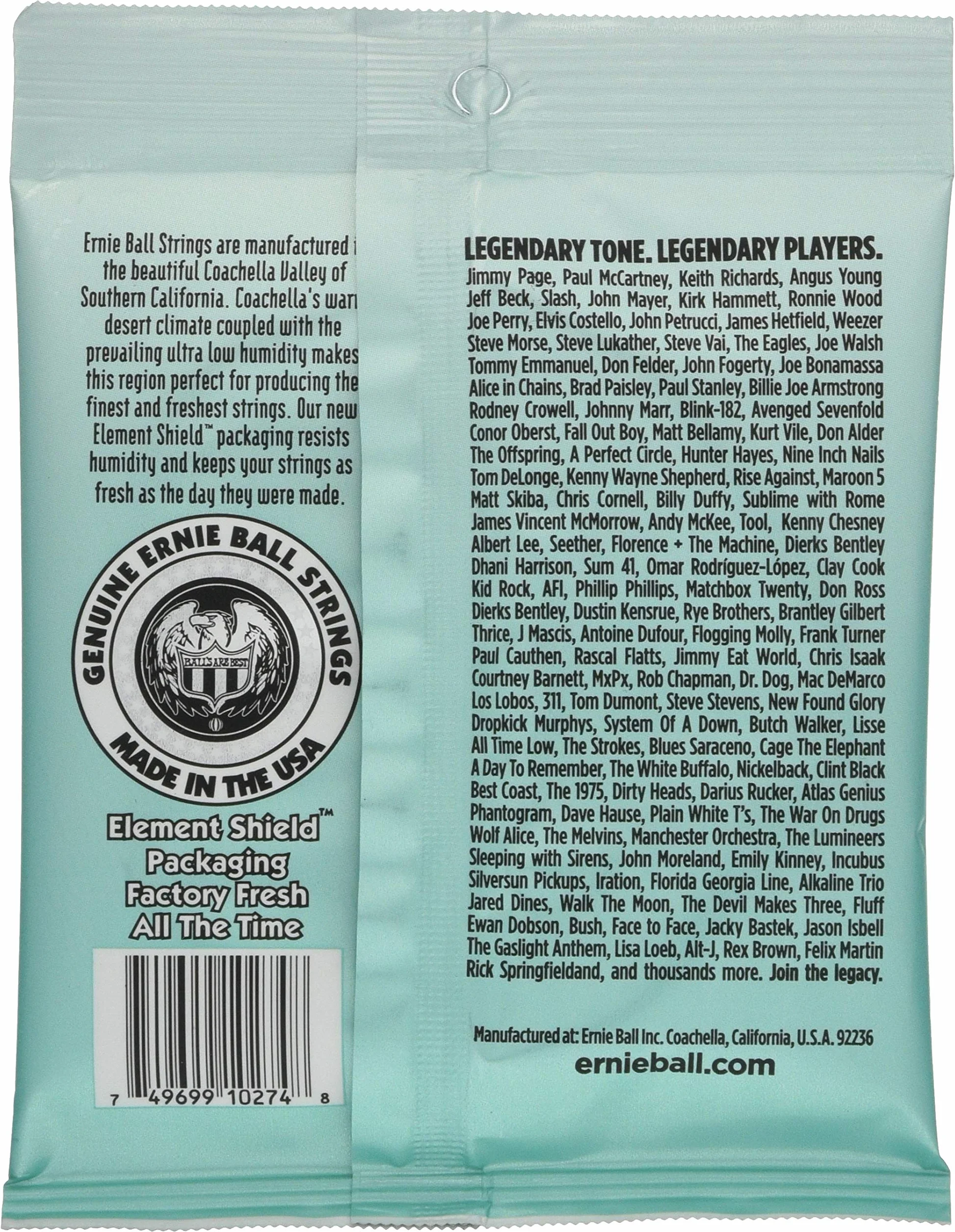 Ernie Ball Concert/Soprano Nylon Ball End Ukulele Strings Black