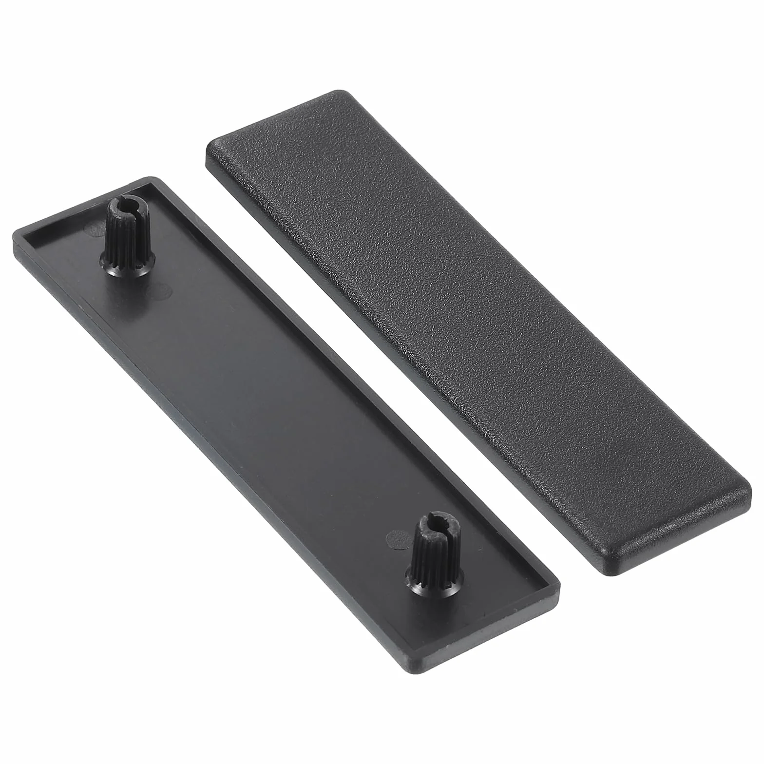 QUARKZMAN 10 sztuk 20 x 80 mm nylonowy wytłaczany korek blokujący profil aluminiowy do T-Slot 2080 Europejski standardowy korek do wózka stojak na akwarium stojak na półki czarny