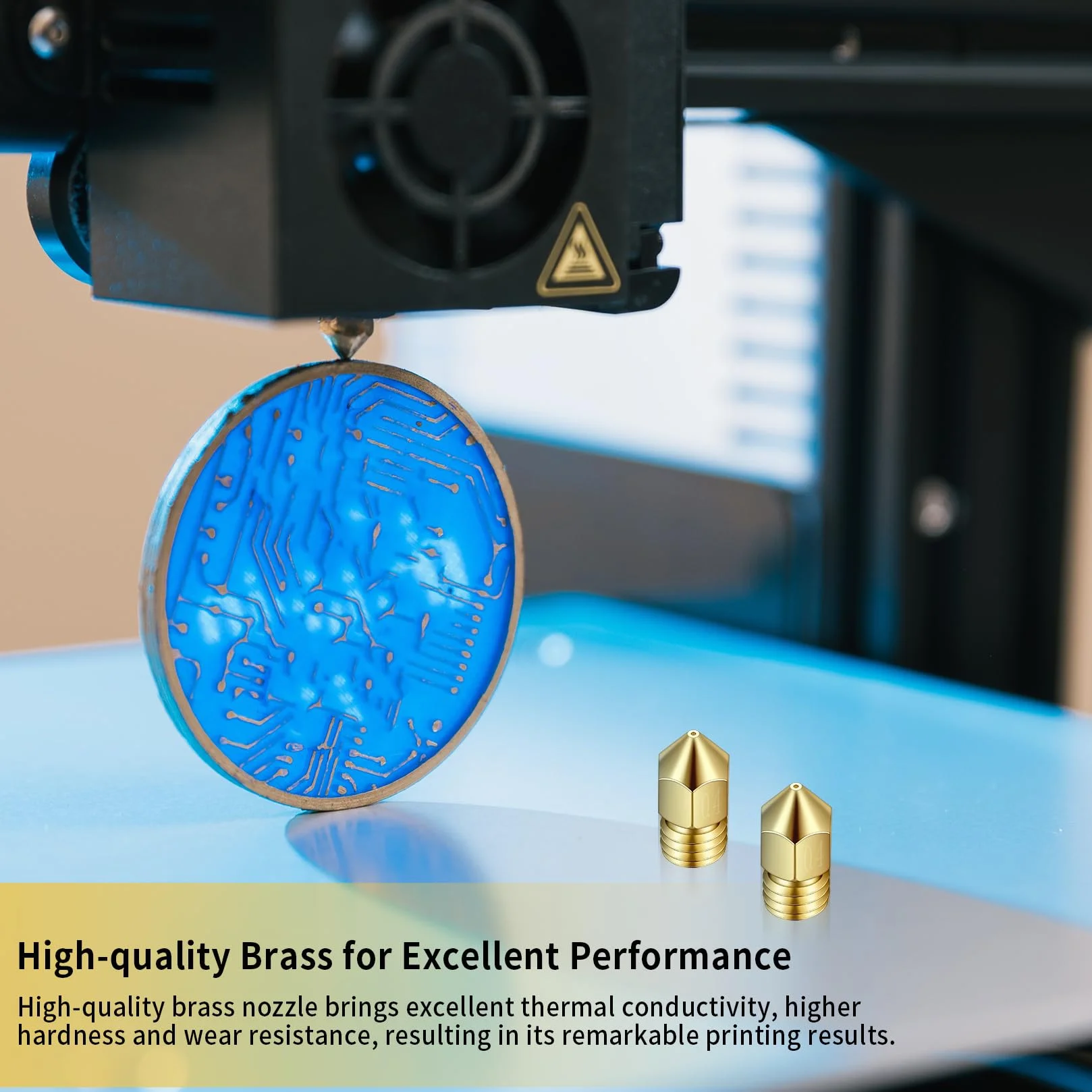 Dysze 0,4mm, 20 sztuk Dysze do drukarki 3D, mosiężne dysze do drukarki 3D Kompatybilne z Creality Ender 3/Ender 3 V2/Ender 3 Pro/Ender 3 Max/Ender 5 Pro/Ender 3 S1/Ender 3 Neo/Anycubic i3 Mega Pro